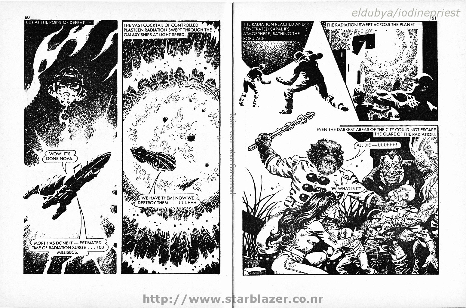 Read online Starblazer comic -  Issue #161 - 32