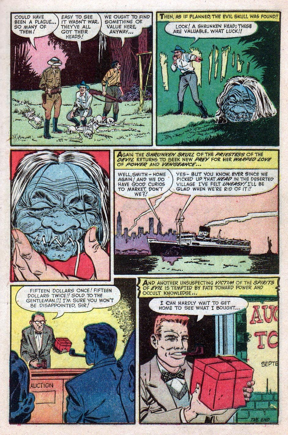 Read online Chamber of Chills (1951) comic -  Issue #5 - 13