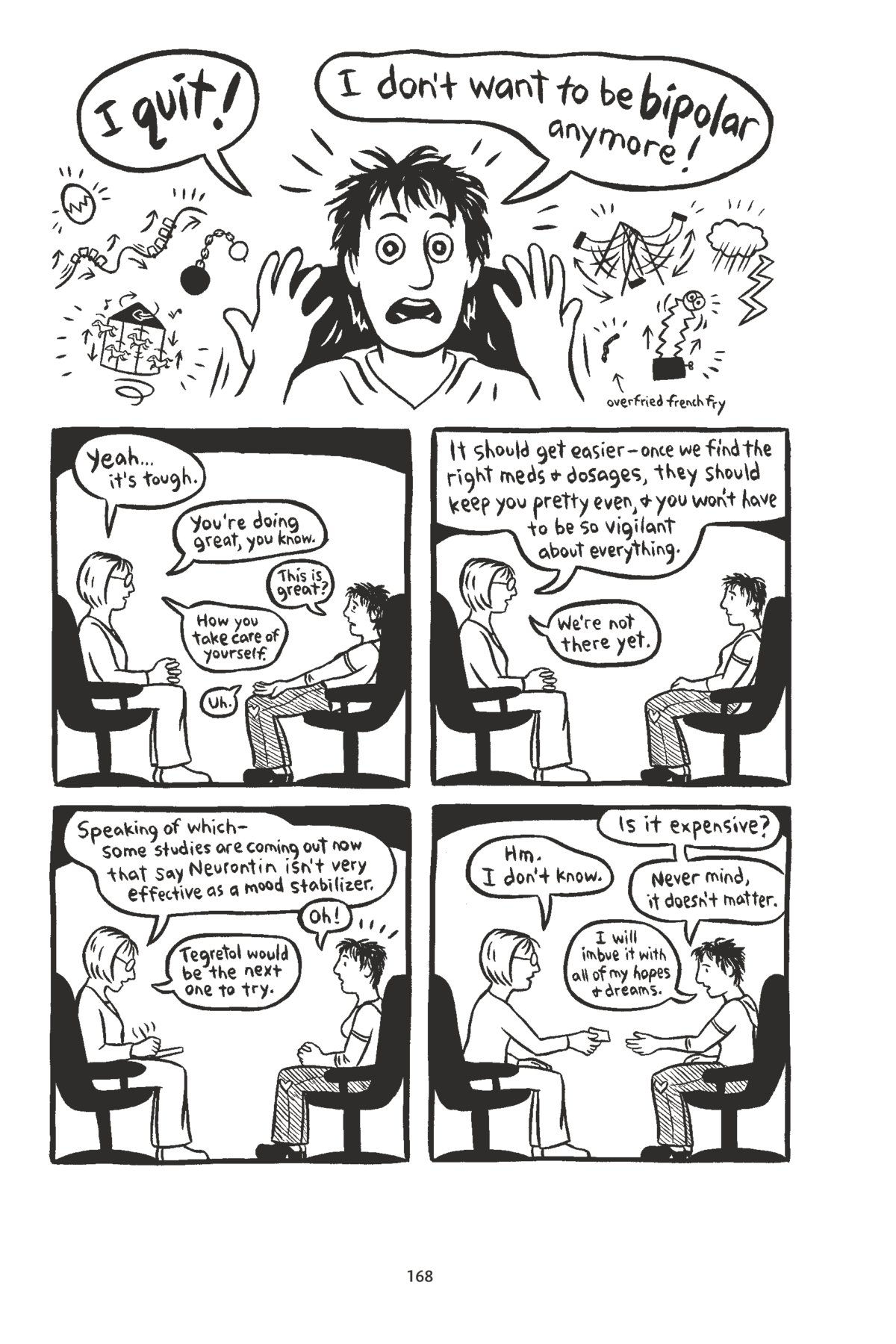 Read online Marbles: Mania, Depression, Michelangelo, and Me: A Graphic Memoir comic -  Issue # TPB - 161