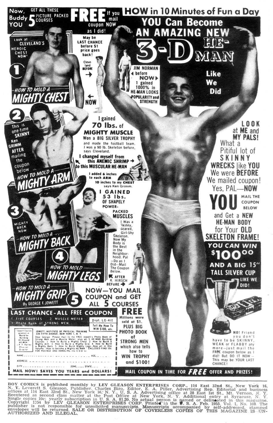 Read online Boy Comics comic -  Issue #108 - 2