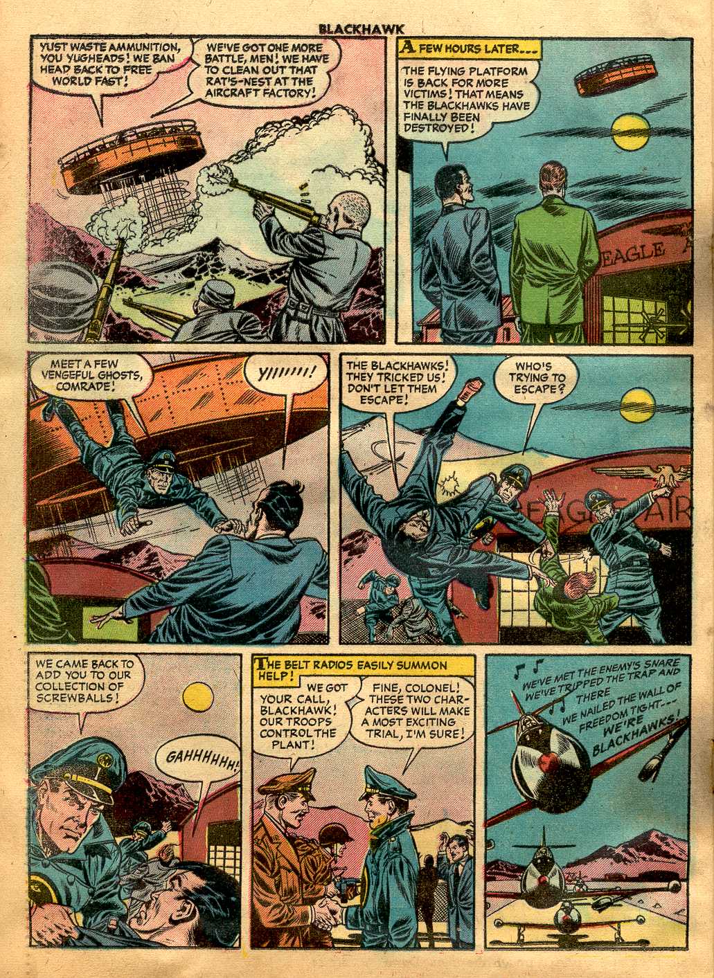 Read online Blackhawk (1957) comic -  Issue #98 - 23