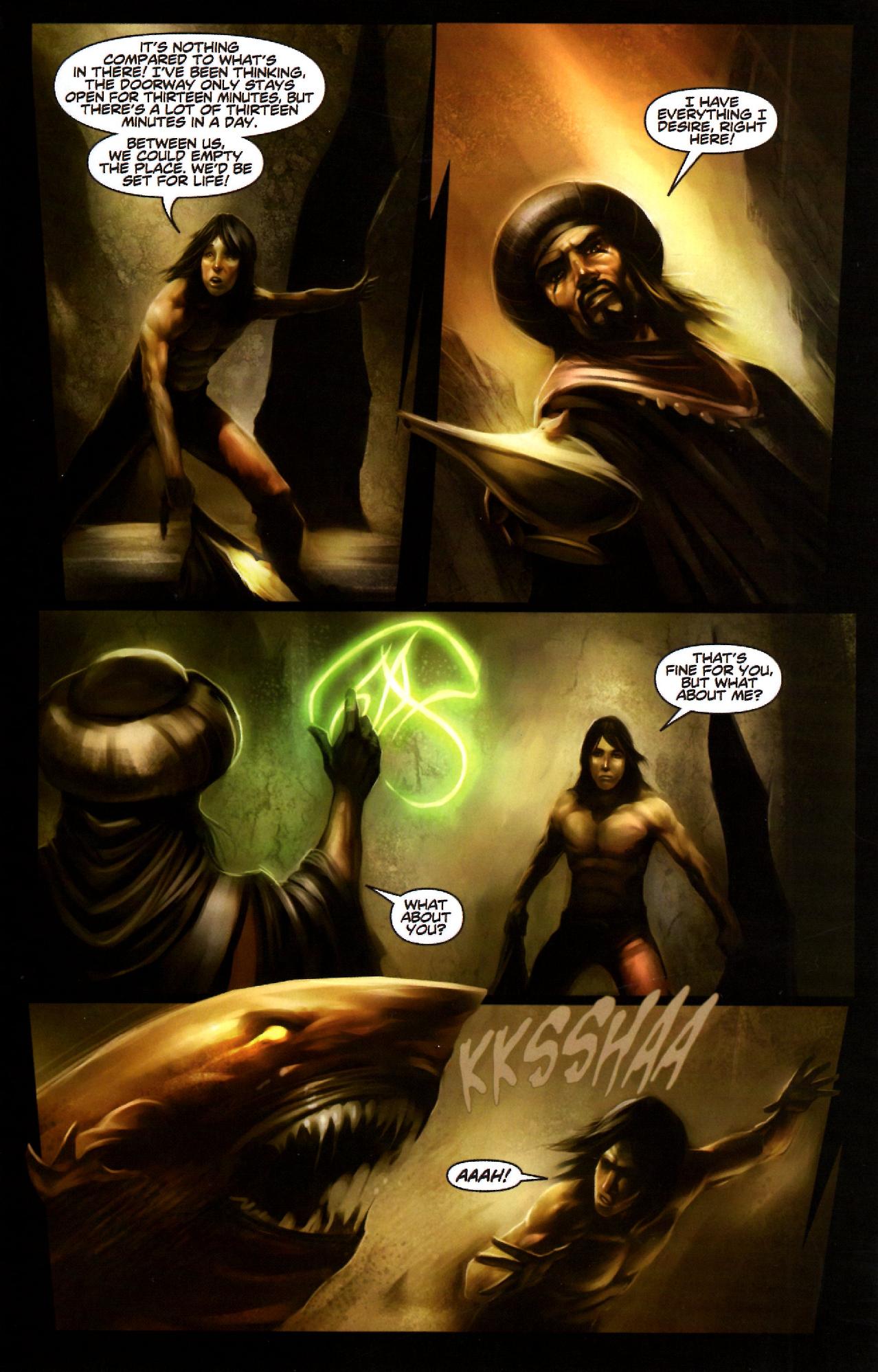 Read online Aladdin: Legacy Of The Lost comic -  Issue #1 - 31