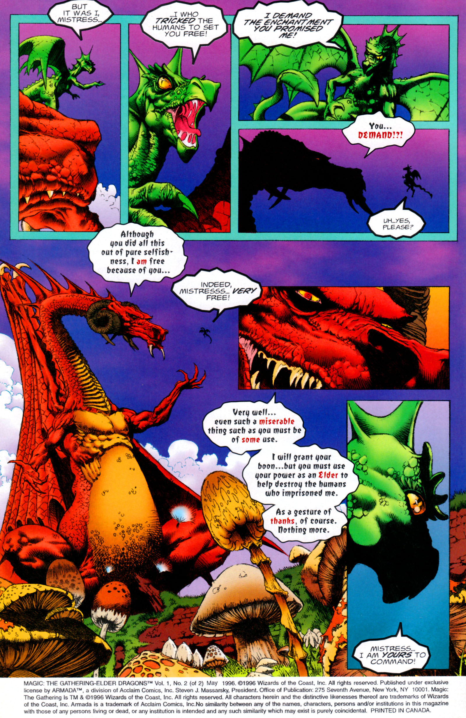 Read online Elder Dragons: A Magic The Gathering Legend comic -  Issue #2 - 3