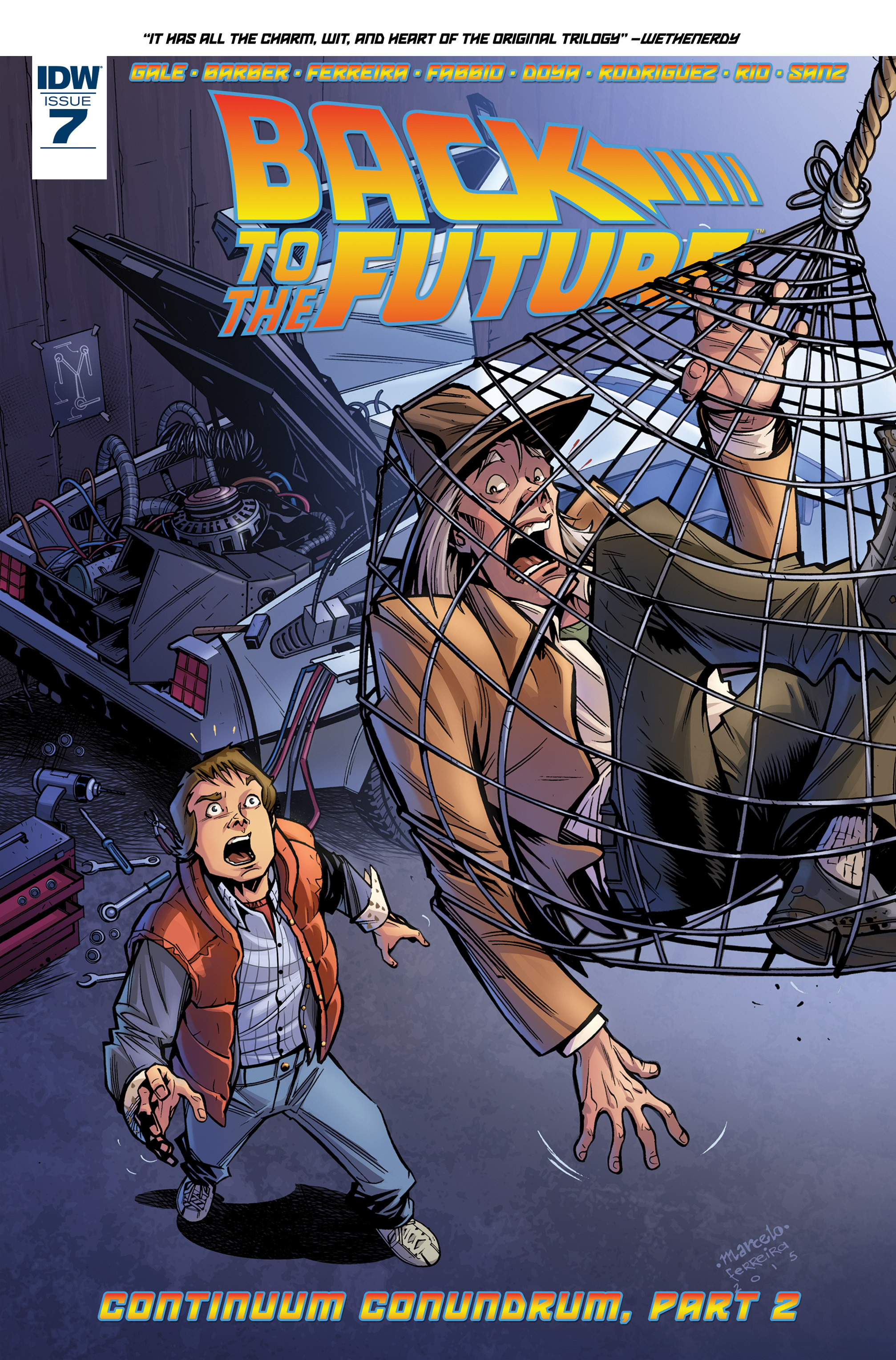 Read online Back to the Future (2015) comic -  Issue #7 - 1