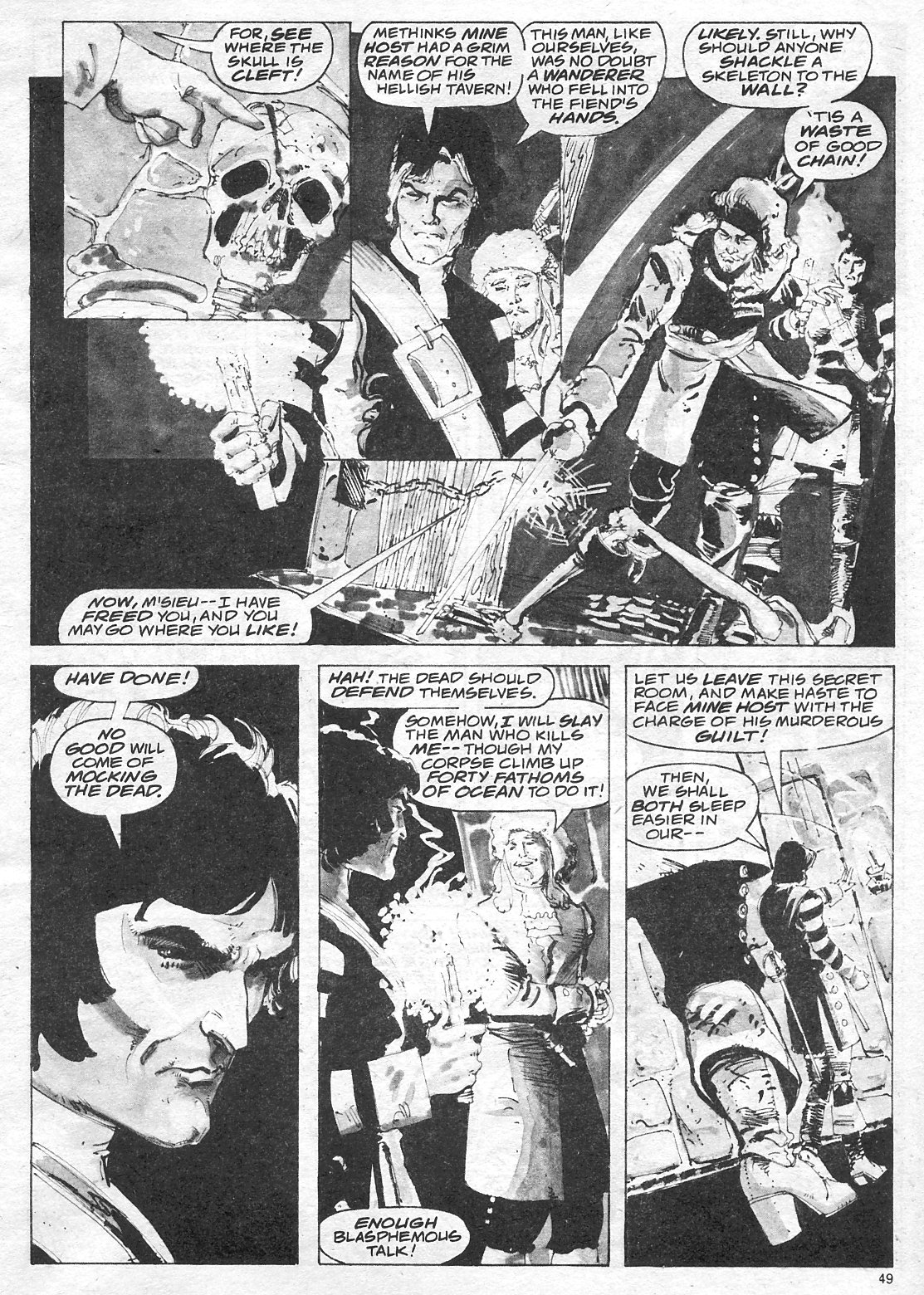 The Savage Sword Of Conan issue 18 - Page 49