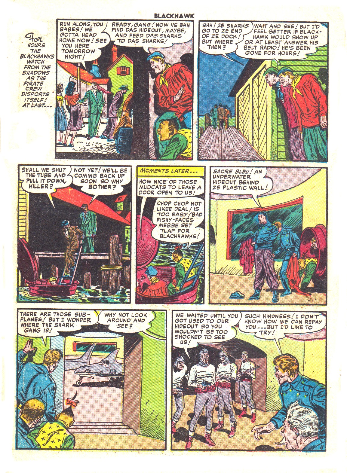 Read online Blackhawk (1957) comic -  Issue #50 - 10