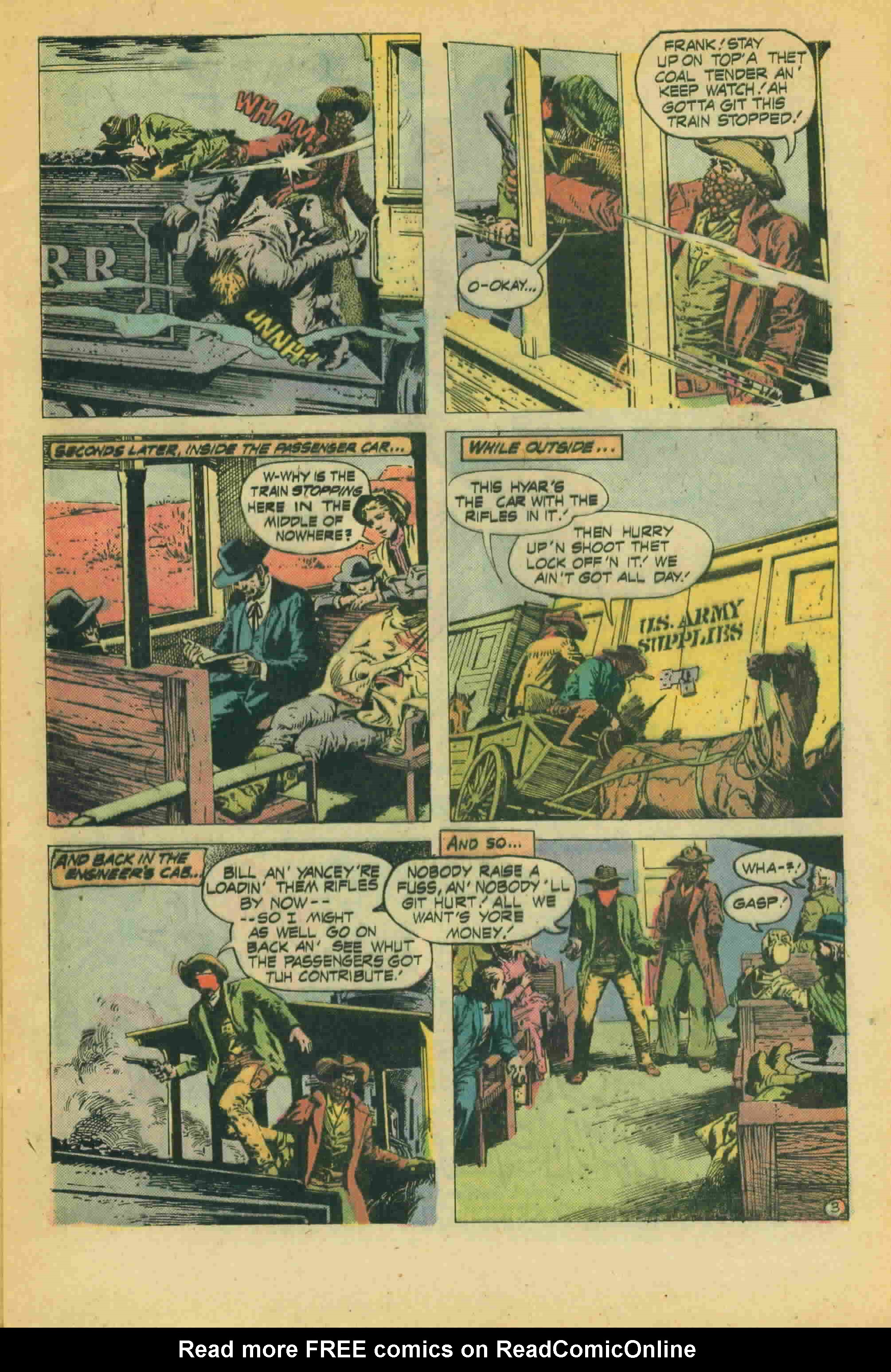 Read online Weird Western Tales (1972) comic -  Issue #25 - 4