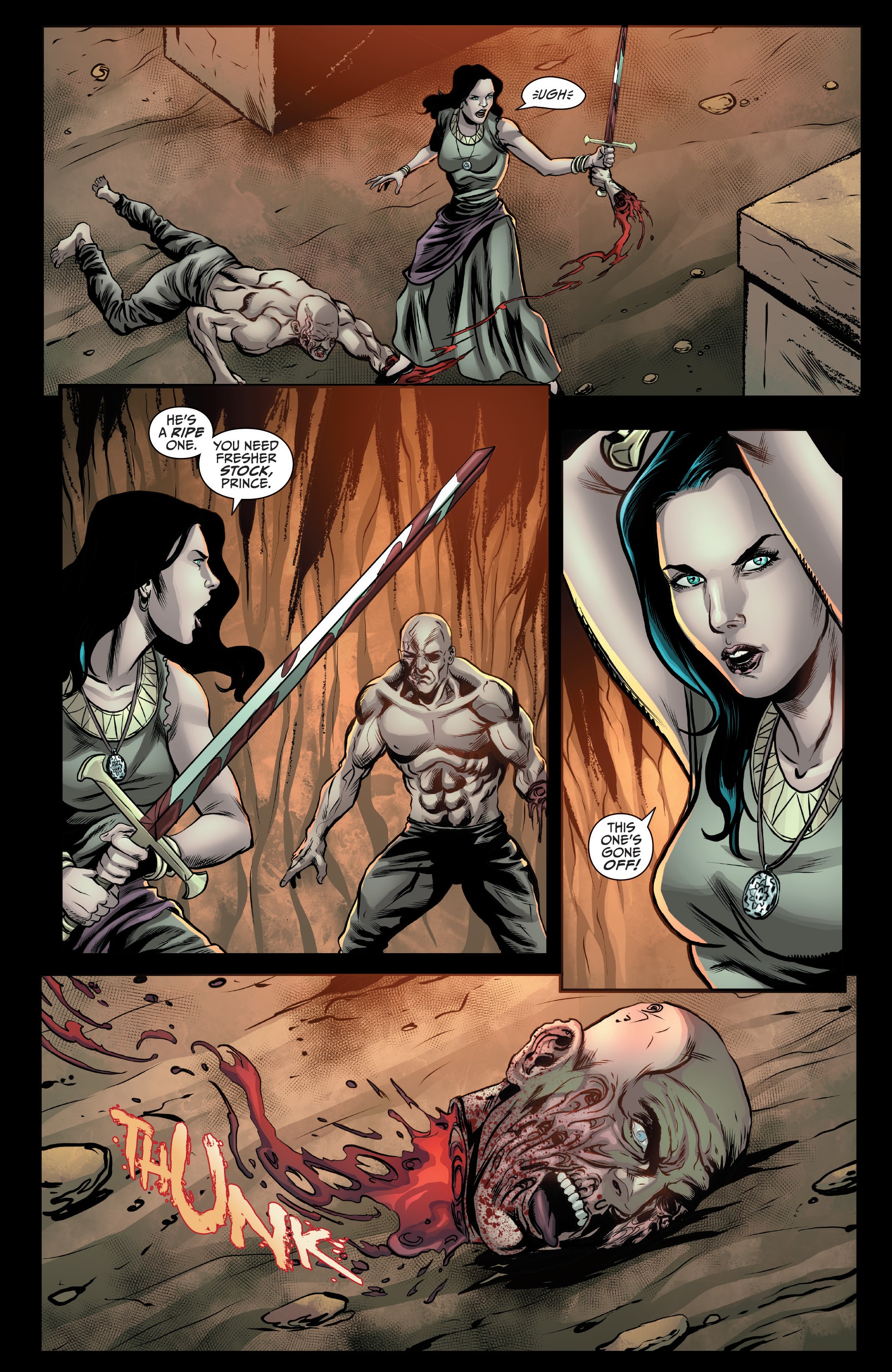 Read online Van Helsing: Sword of Heaven comic -  Issue #5 - 7