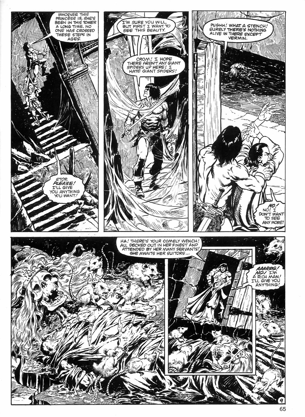 Read online The Savage Sword Of Conan comic -  Issue #98 - 65