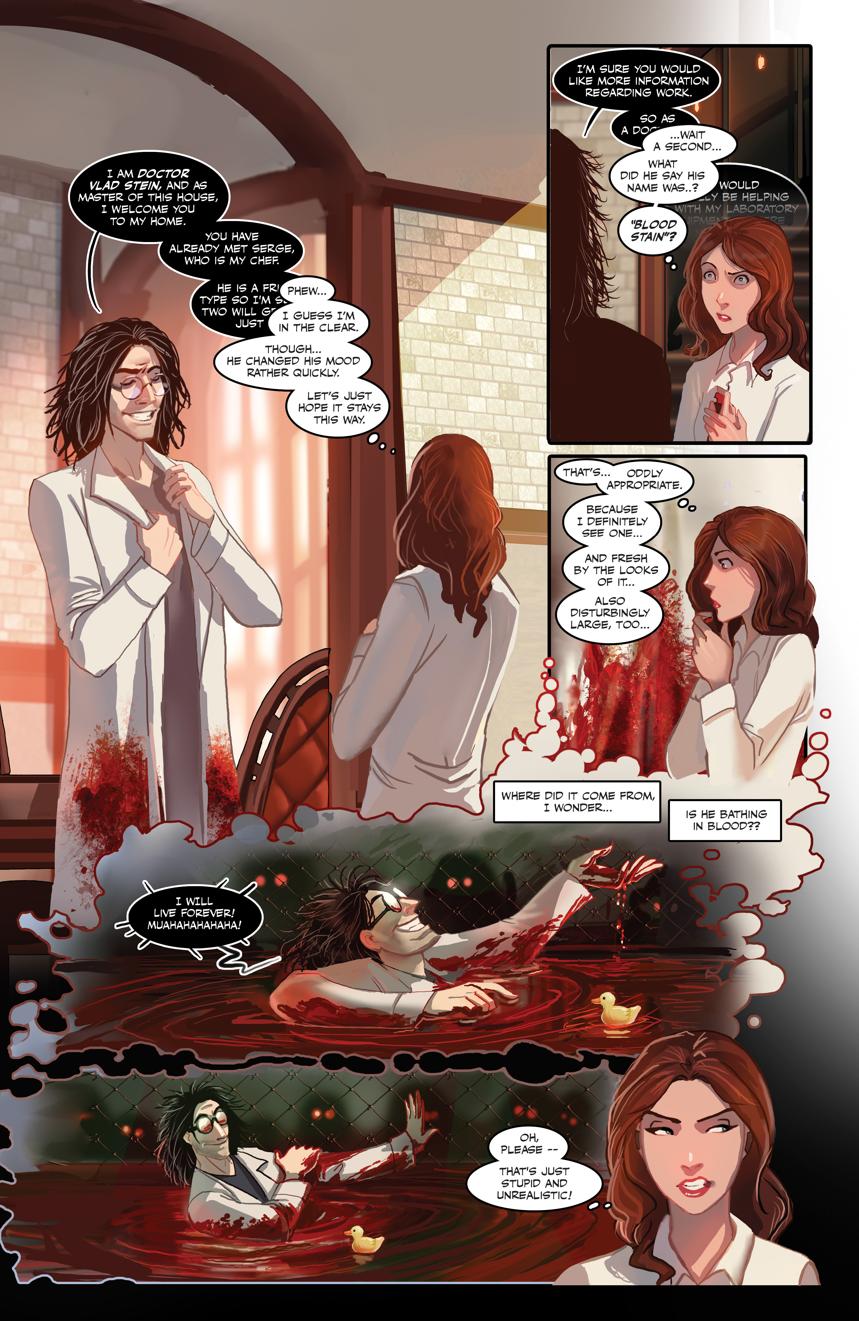 Read online Blood Stain comic -  Issue # TPB 2 - 50