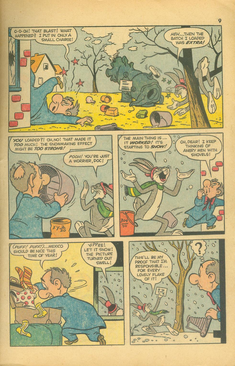 Read online Bugs Bunny's Christmas Funnies comic -  Issue # TPB 7 - 11