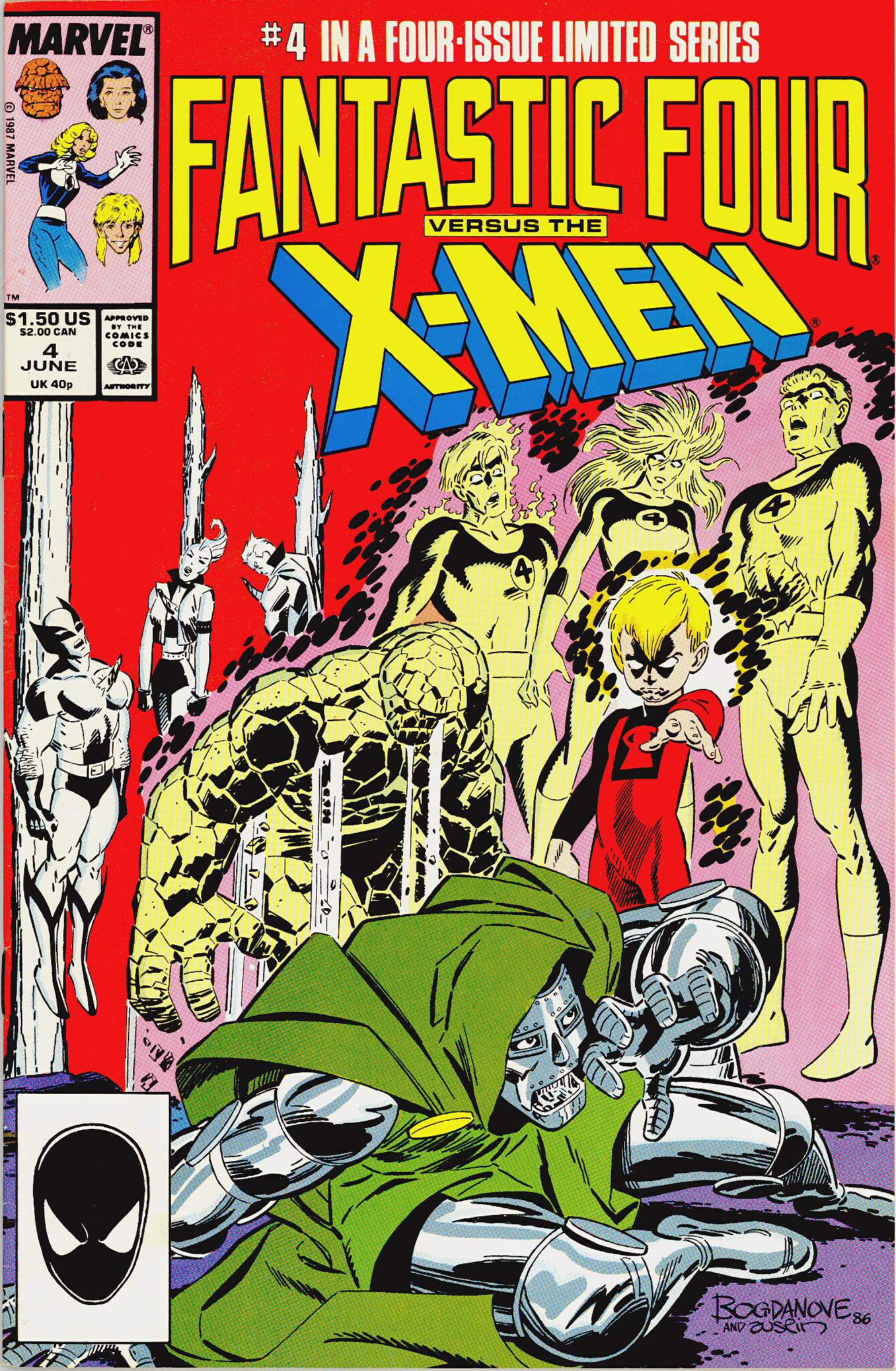 Read online Fantastic Four vs. X-Men comic -  Issue #4 - 1