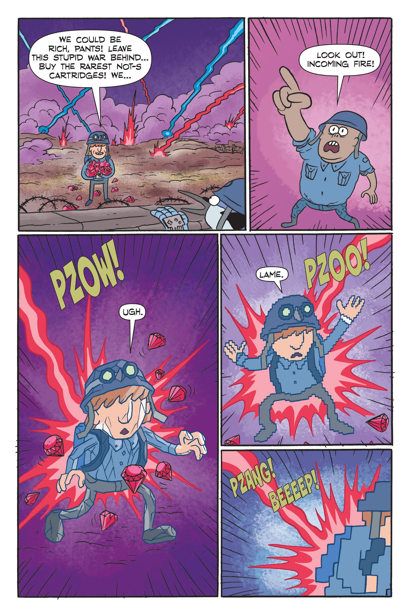 Read online Regular Show: A Clash of Consoles comic -  Issue # TPB (Part 1) - 60
