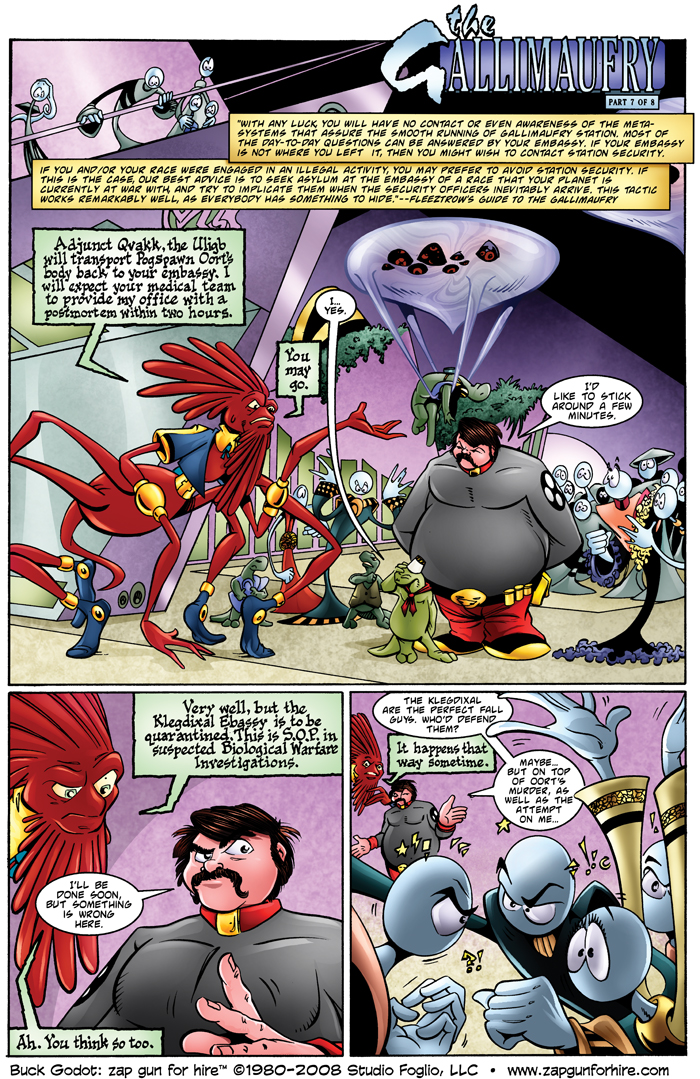 Read online Buck Godot - Zap Gun For Hire comic -  Issue #7 - 3
