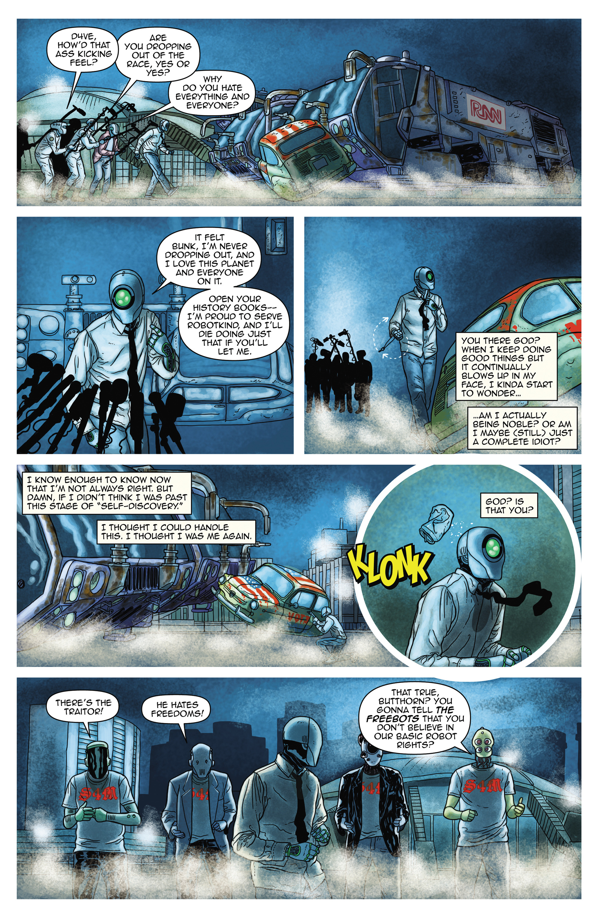Read online D4VEocracy comic -  Issue #2 - 21