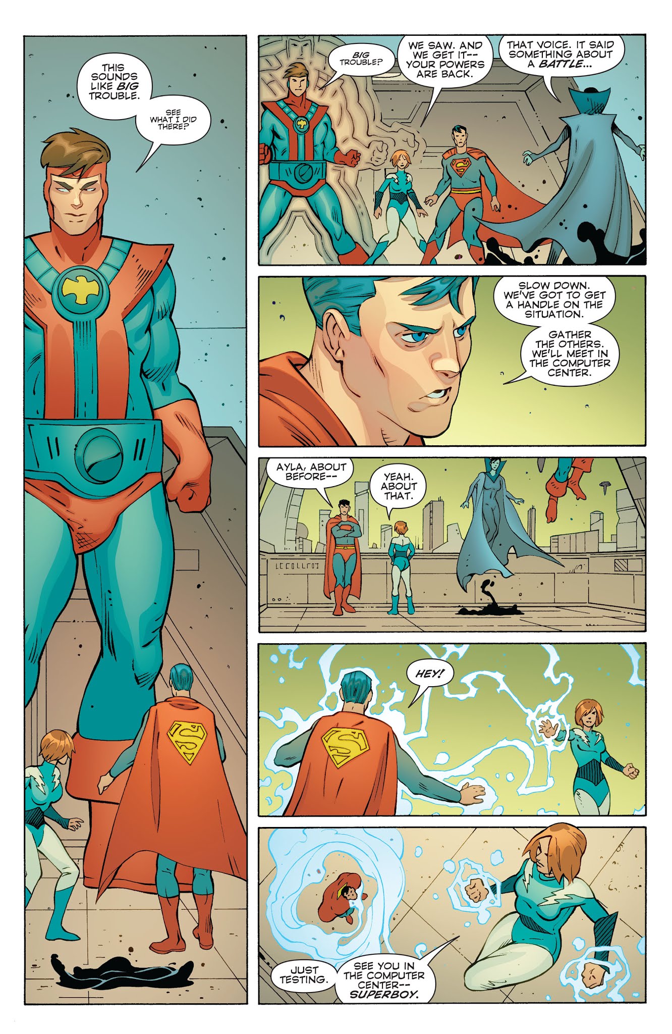 Read online Convergence: Crisis comic -  Issue # TPB 1 (Part 1) - 21