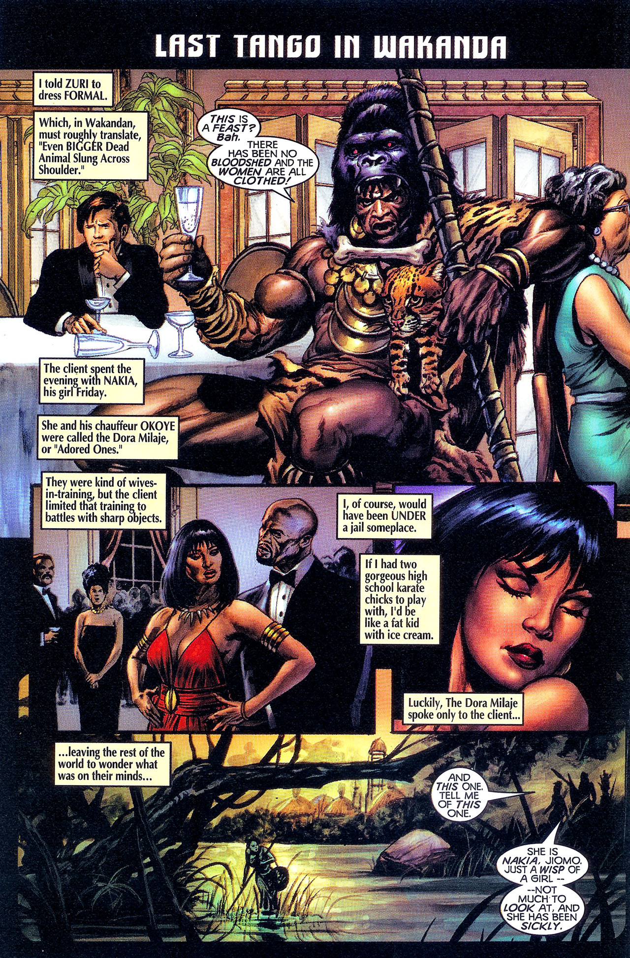 Read online Black Panther (1998) comic -  Issue #6 - 11