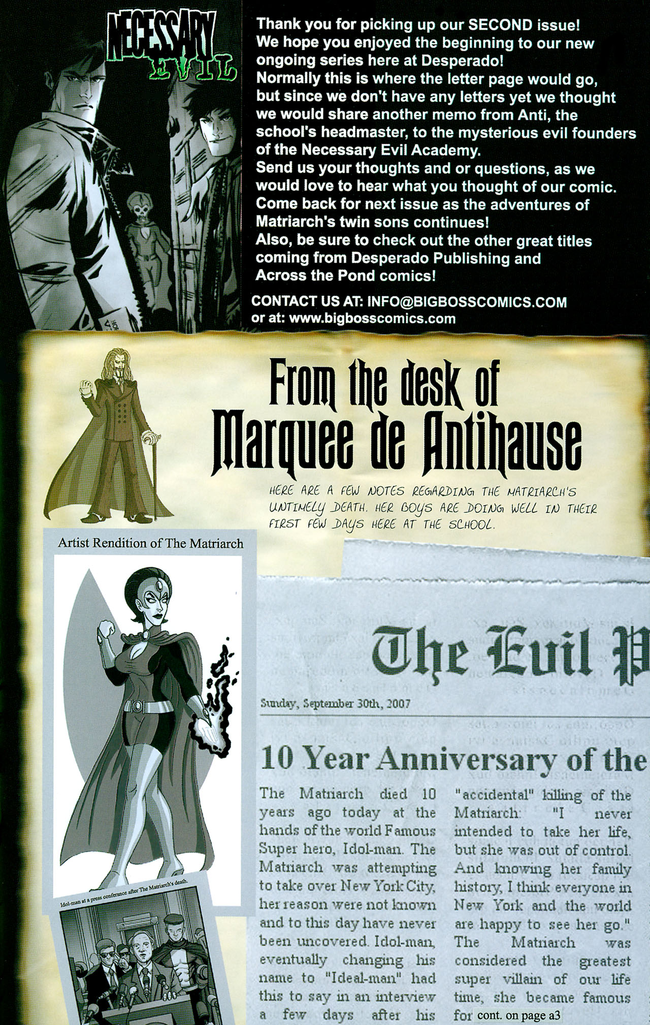 Read online Necessary Evil comic -  Issue #2 - 24