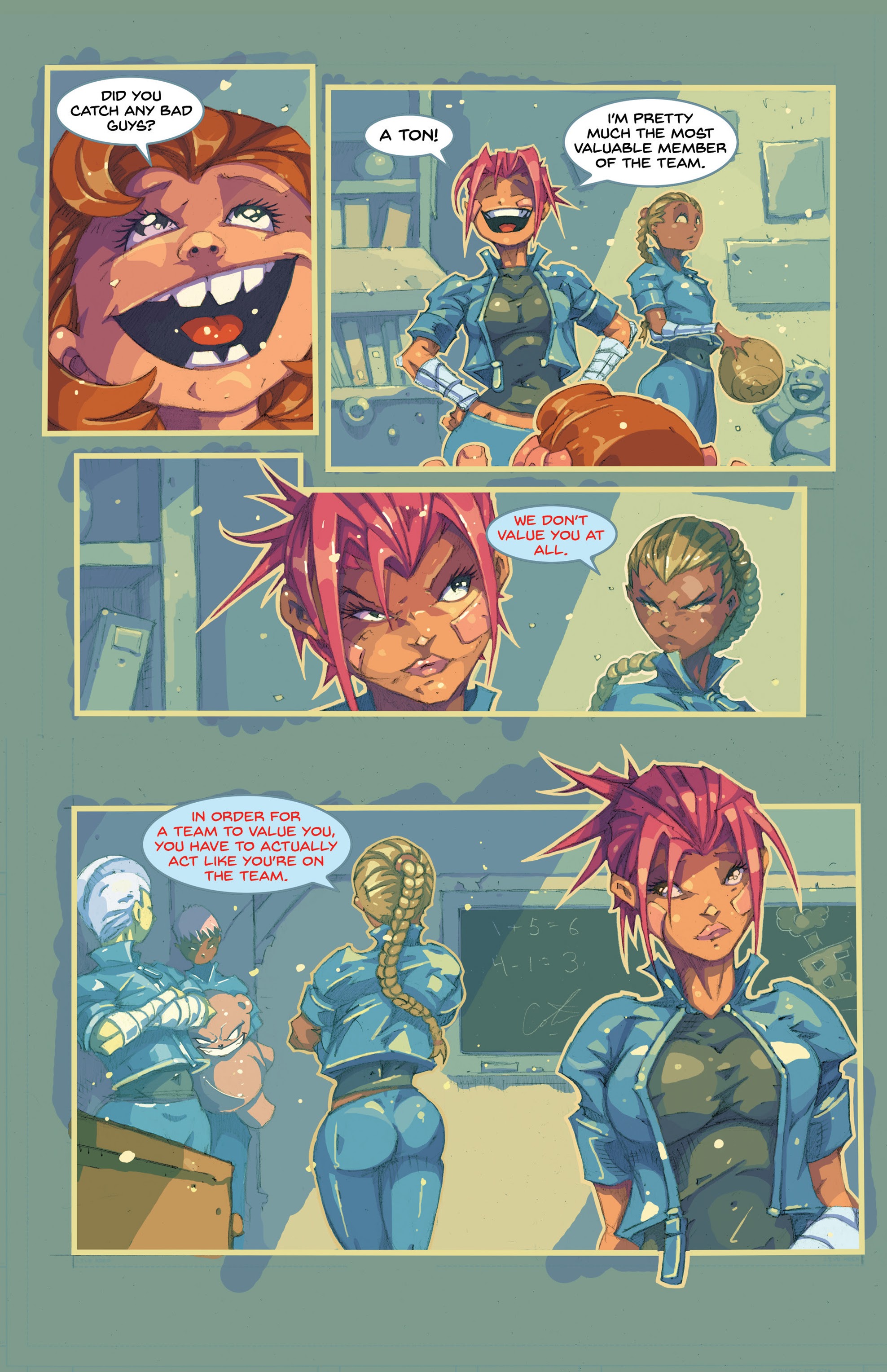 Read online Offworld comic -  Issue #3 - 5