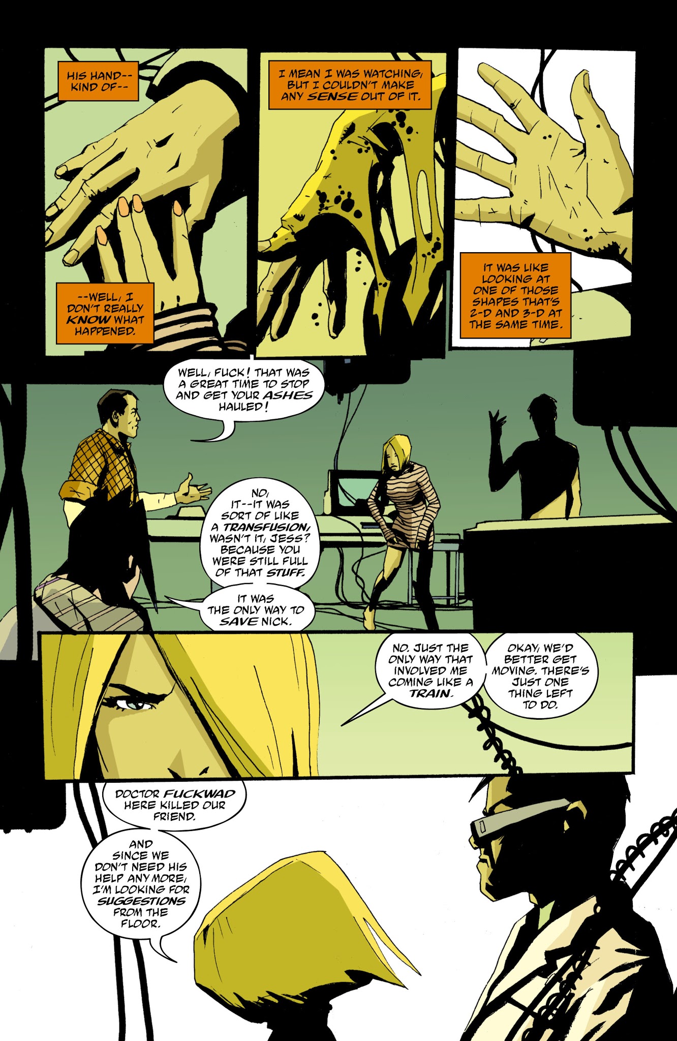 Read online Faker comic -  Issue #5 - 21