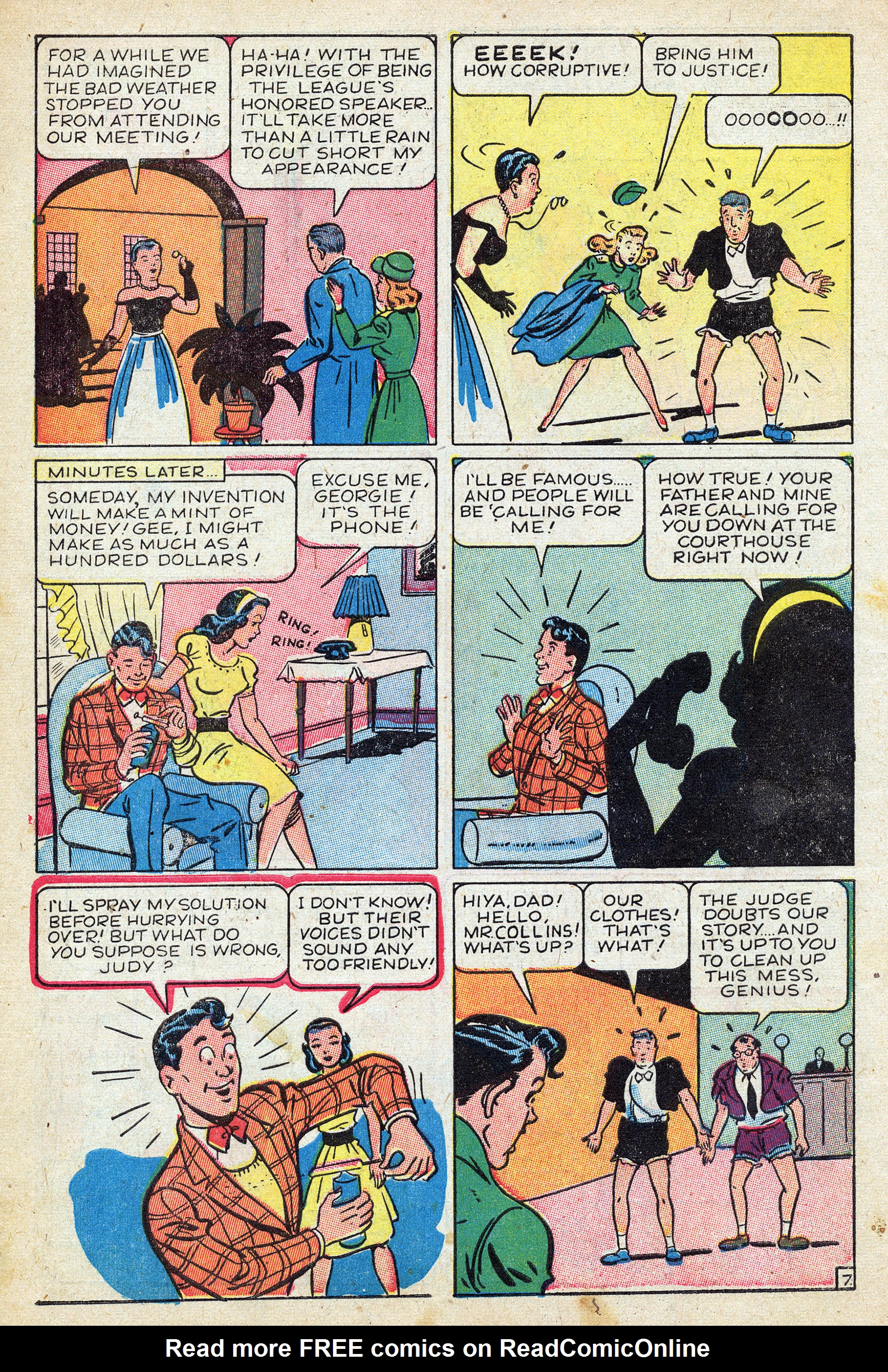Read online Georgie Comics (1945) comic -  Issue #9 - 10