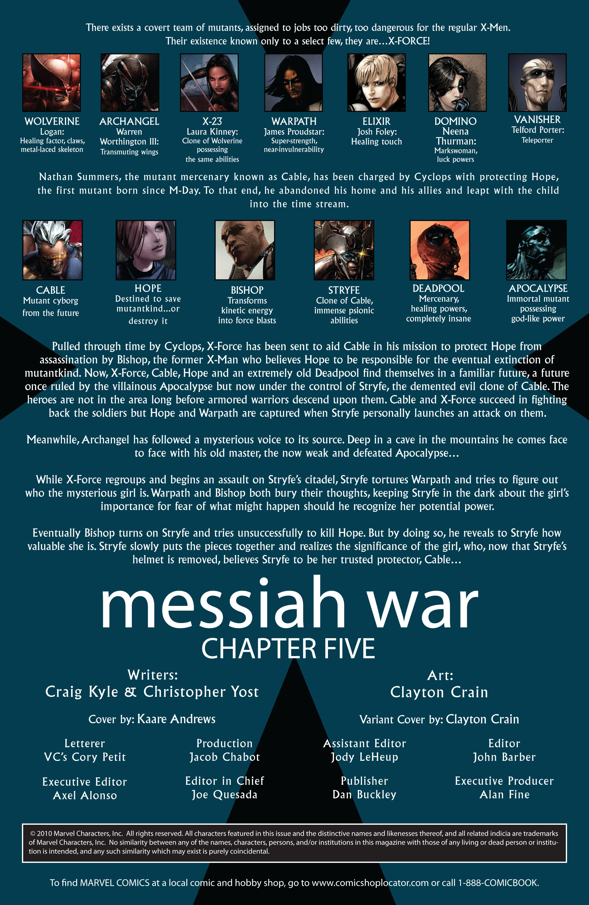 Read online X-Force/Cable: Messiah War comic -  Issue # _TPB (Part 2) - 67