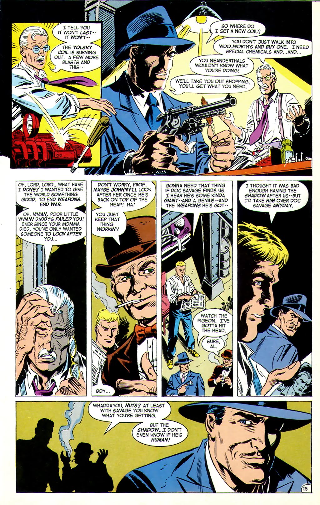 Read online The Shadow Strikes! comic -  Issue #5 - 18