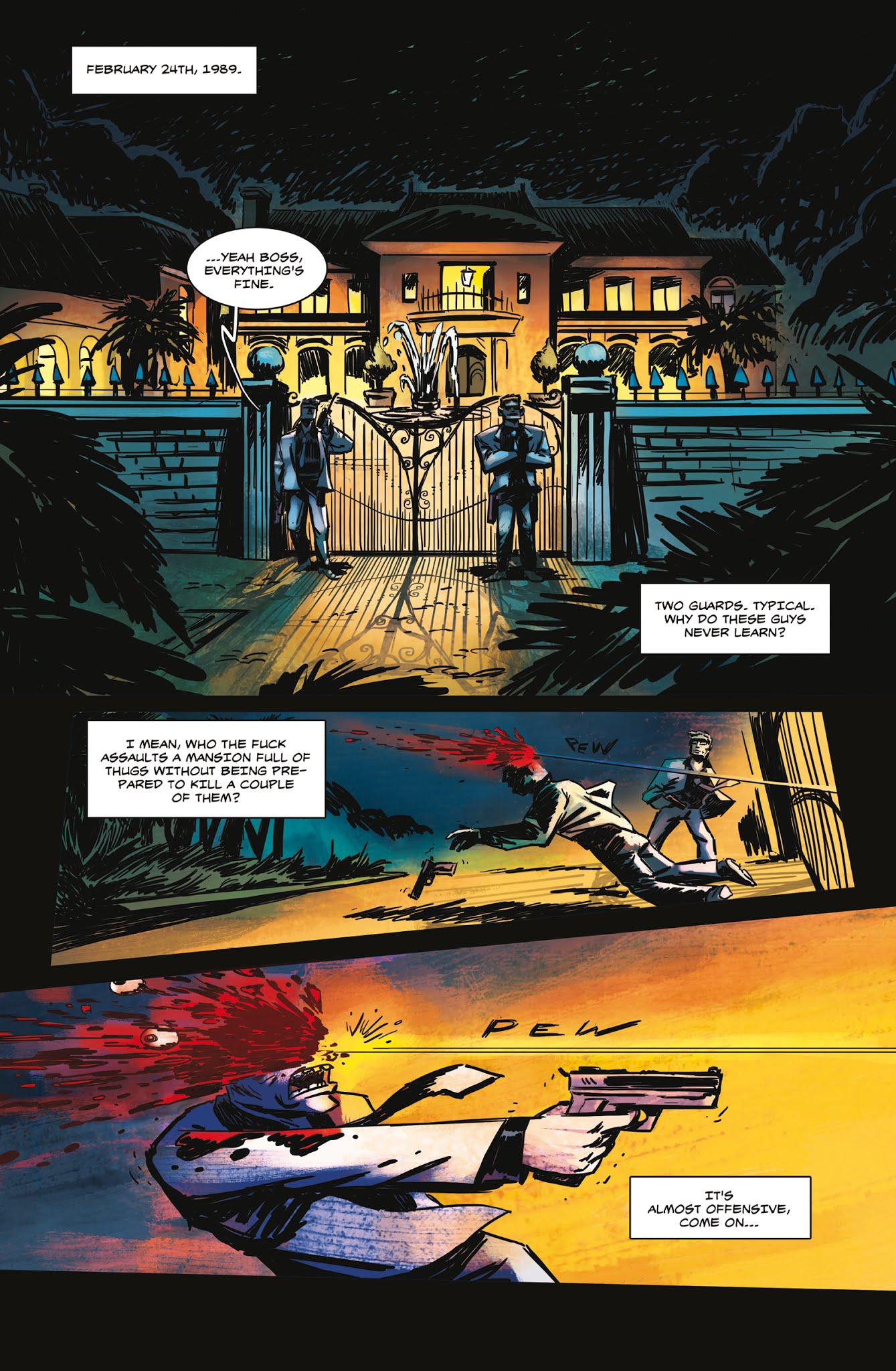 Read online Hotline Miami Wildlife comic -  Issue #5 - 18