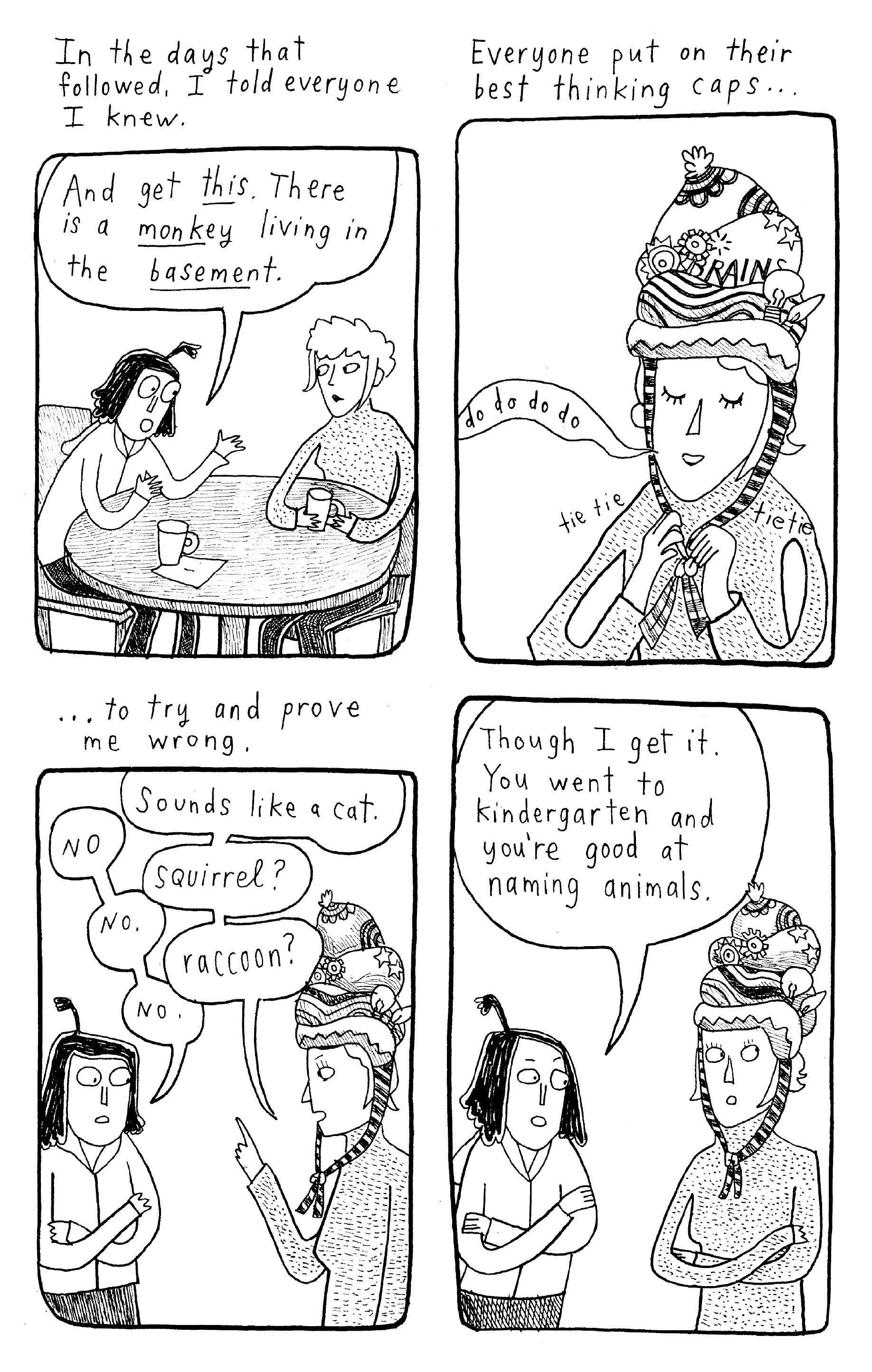 Read online The Monkey in the Basement and Other Delusions comic -  Issue # Full - 9