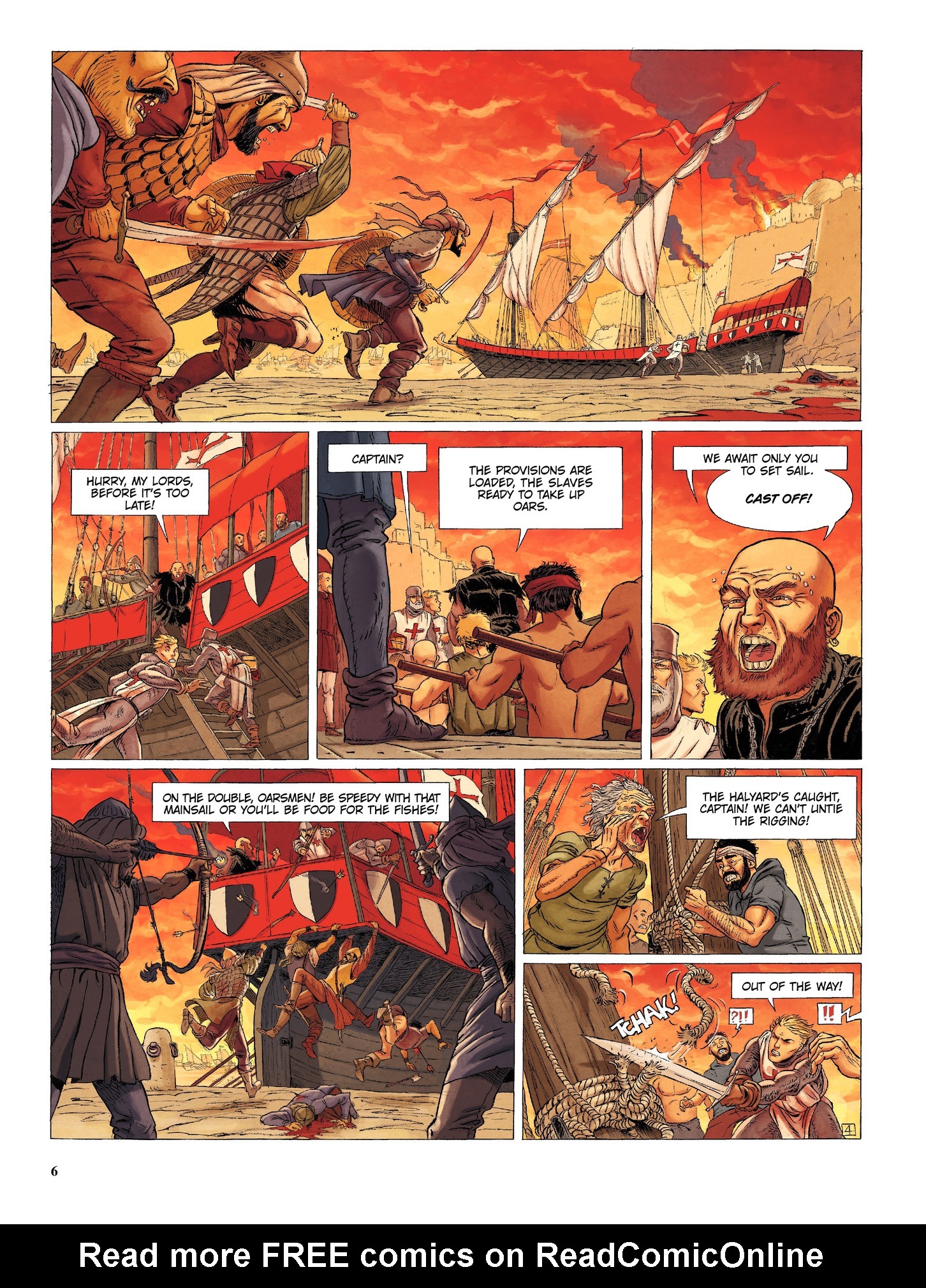 Read online The Last Templar comic -  Issue #1 - 6