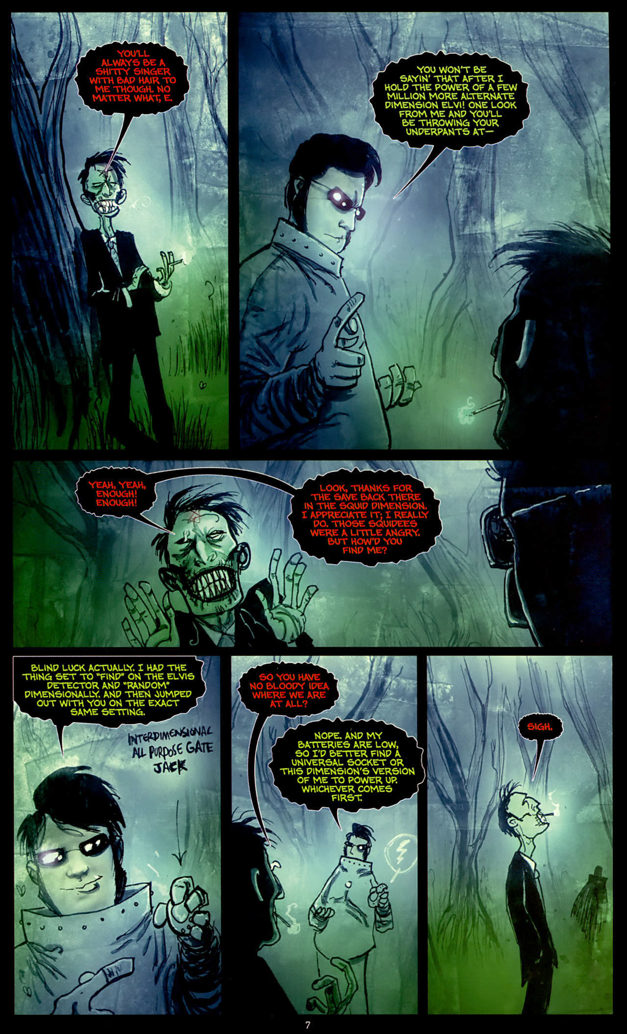 Read online Wormwood: Gentleman Corpse comic -  Issue #12 - 9