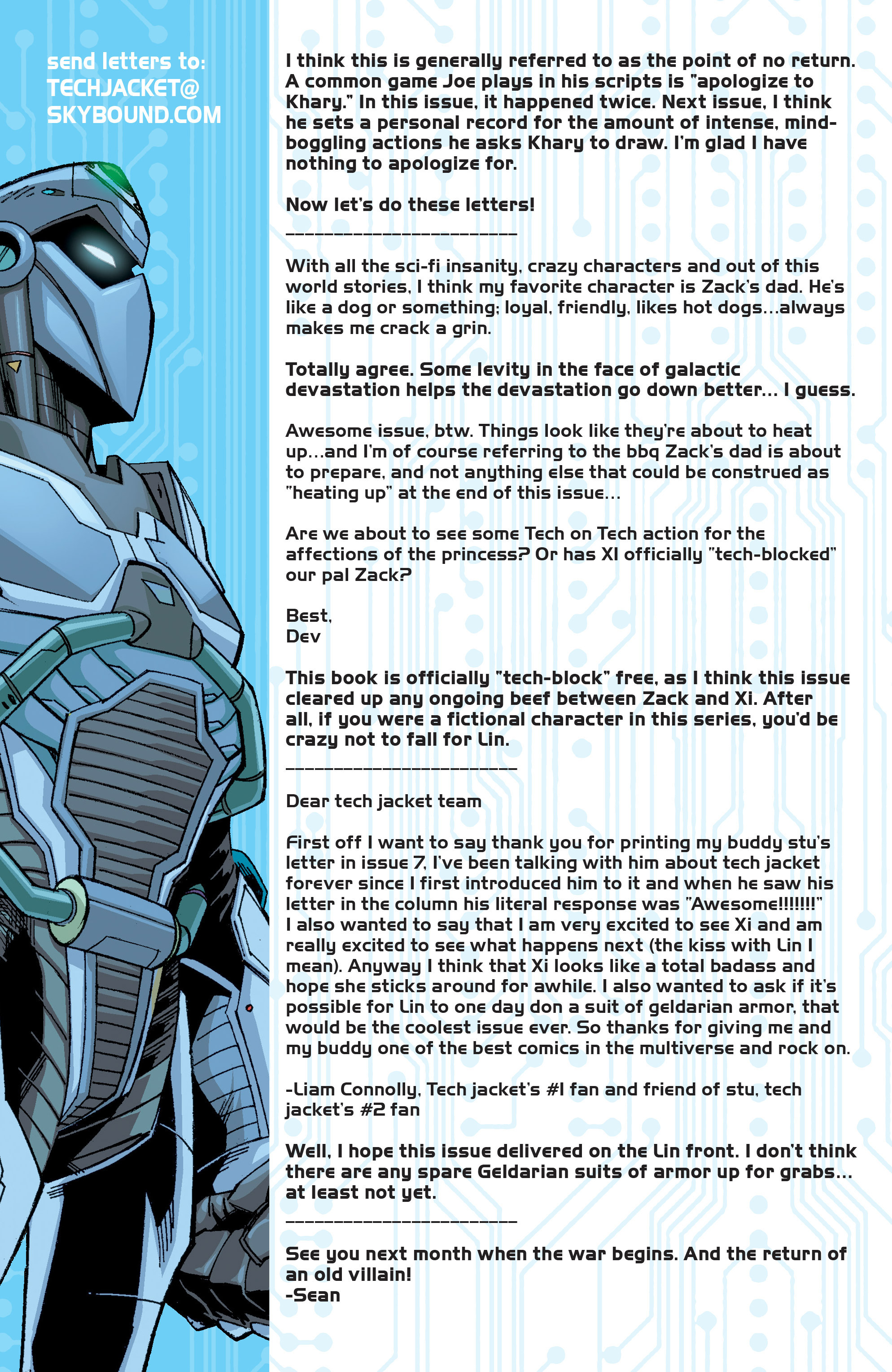 Read online Tech Jacket (2014) comic -  Issue #9 - 22