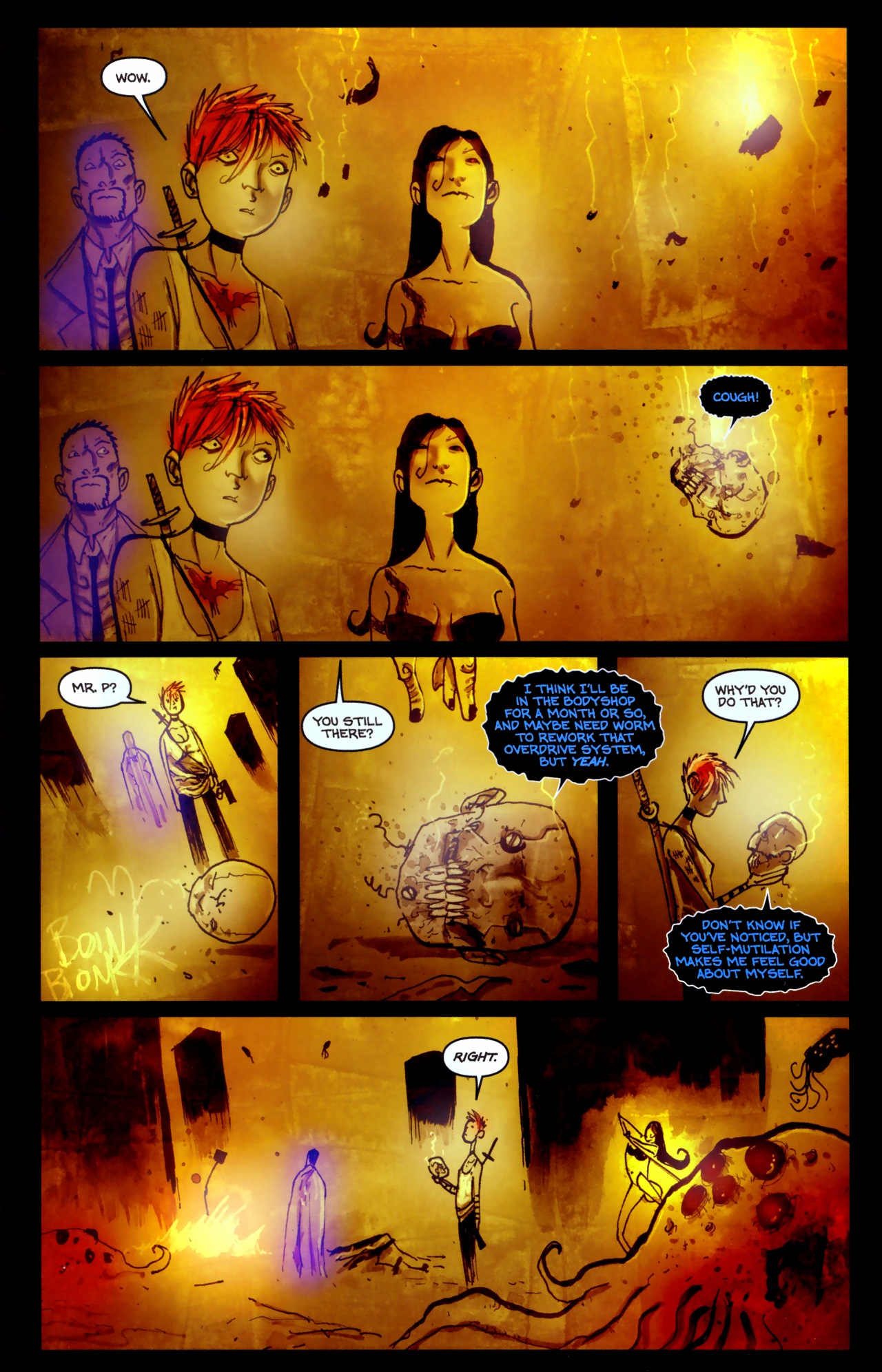 Read online Wormwood: Gentleman Corpse comic -  Issue #11 - 20