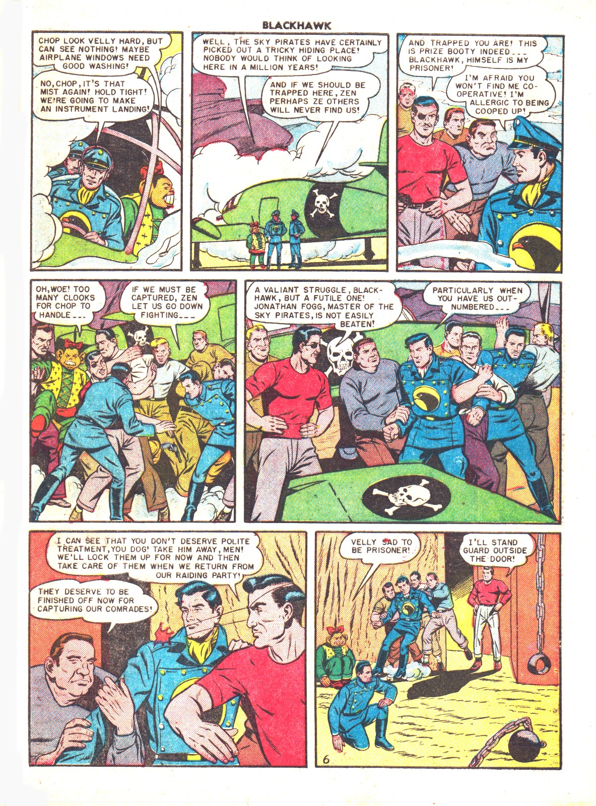 Read online Blackhawk (1957) comic -  Issue #38 - 47