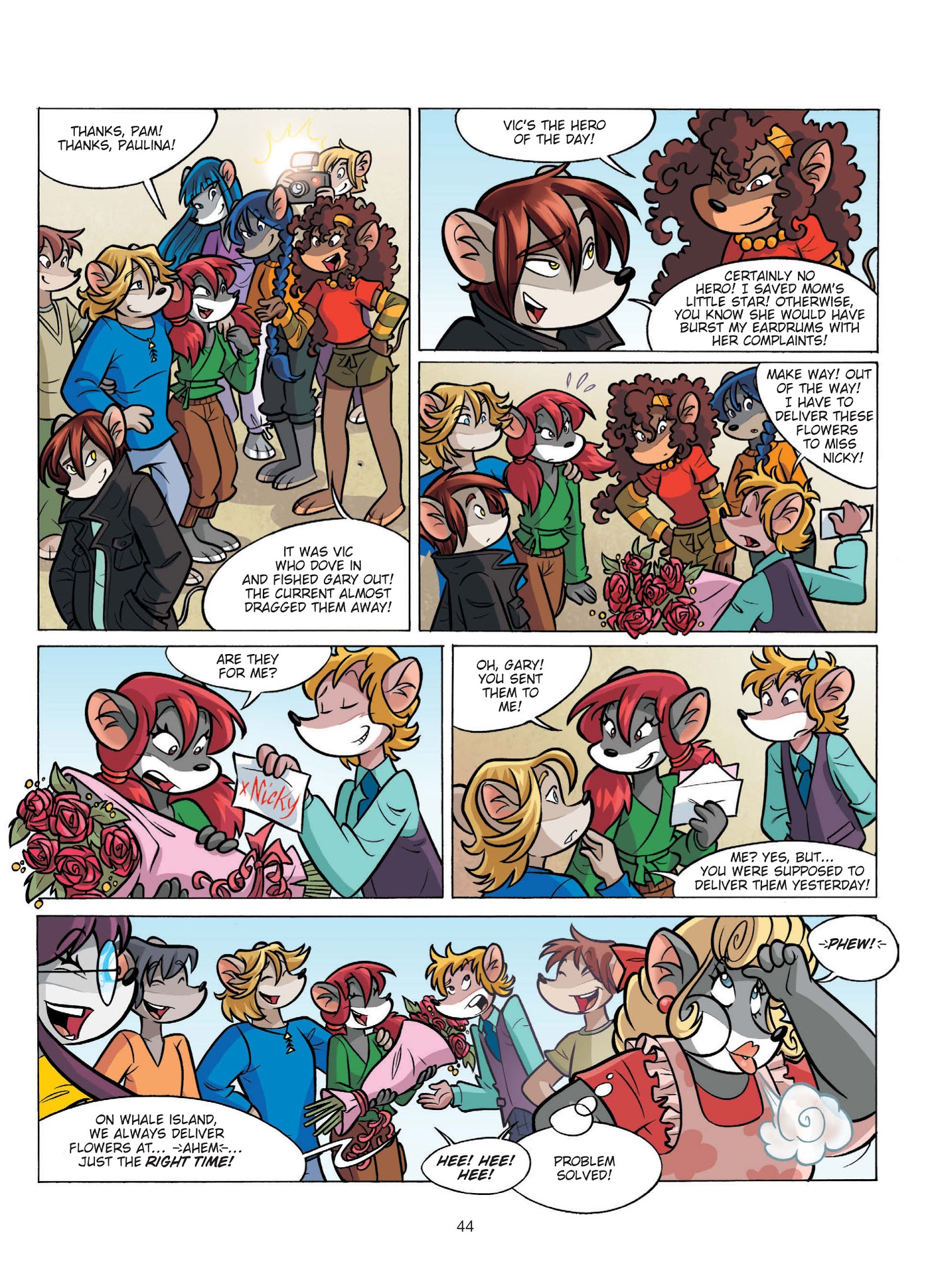 Read online Thea Stilton comic -  Issue # TPB 4 - 45