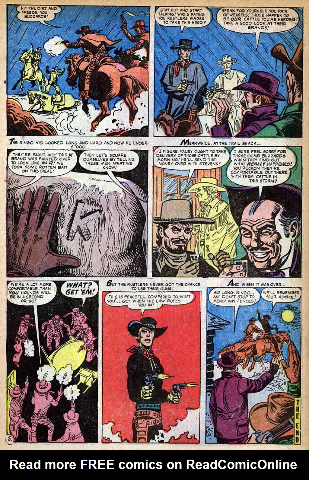 Read online Ringo Kid comic -  Issue #17 - 17