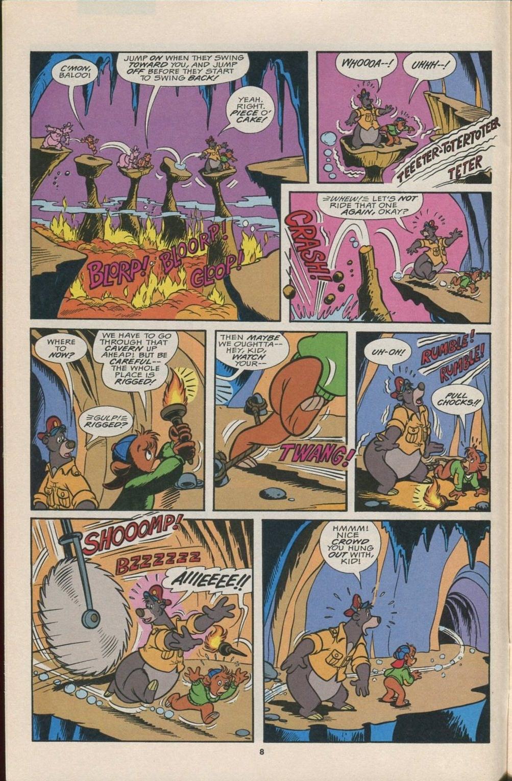 Read online Disney's Tale Spin Limited Series: ''Take Off'' comic -  Issue #3 - 9
