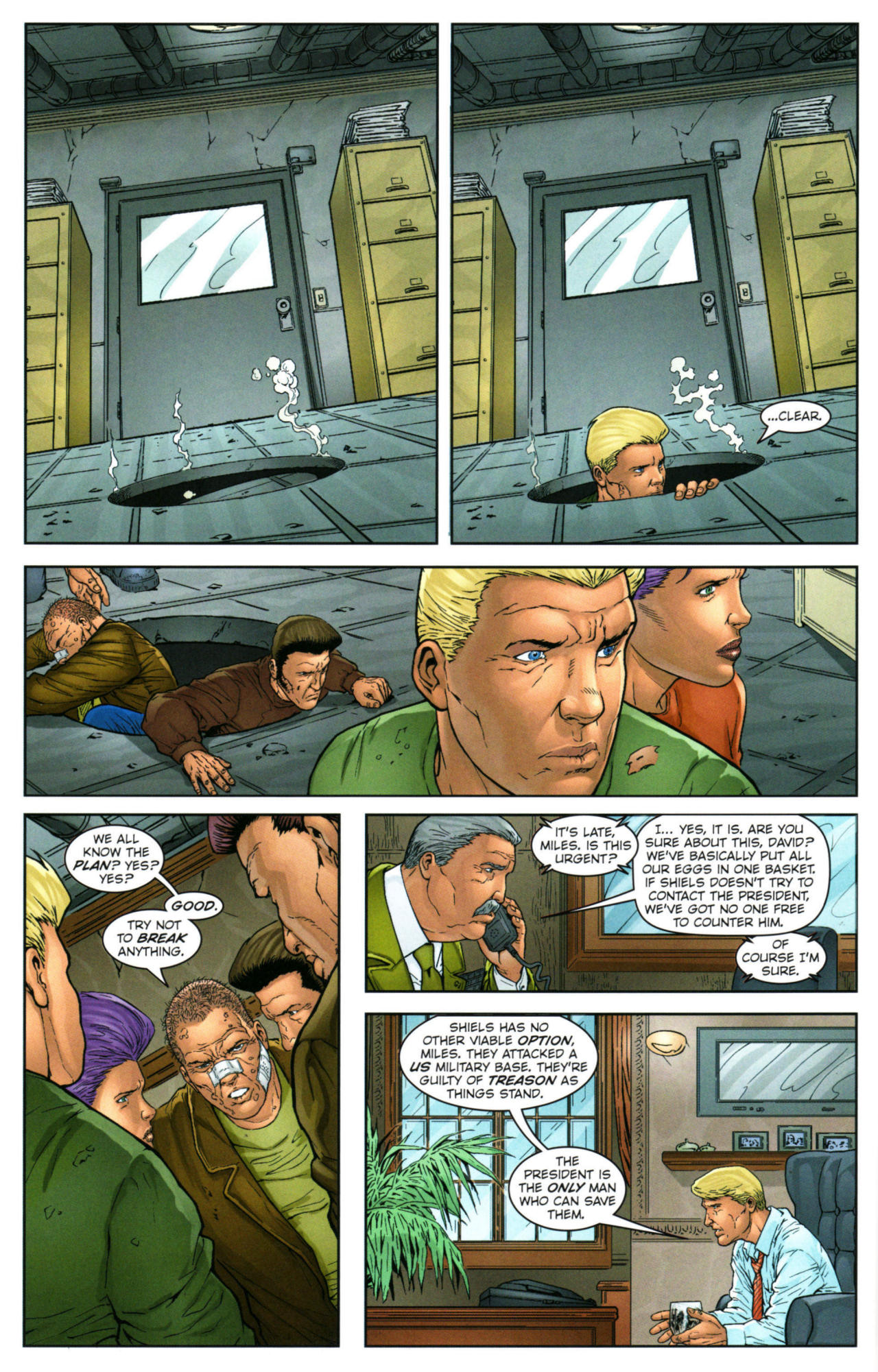 Read online Helios: Under the Gun comic -  Issue #4 - 12