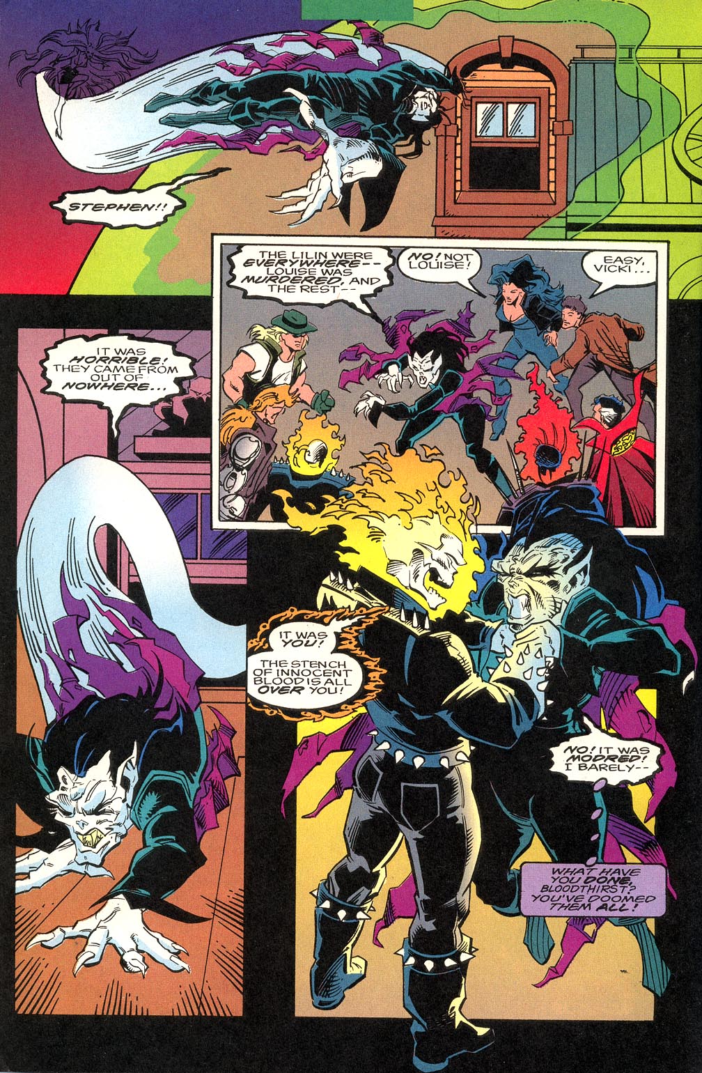 Read online Morbius: The Living Vampire (1992) comic -  Issue #16 - 5