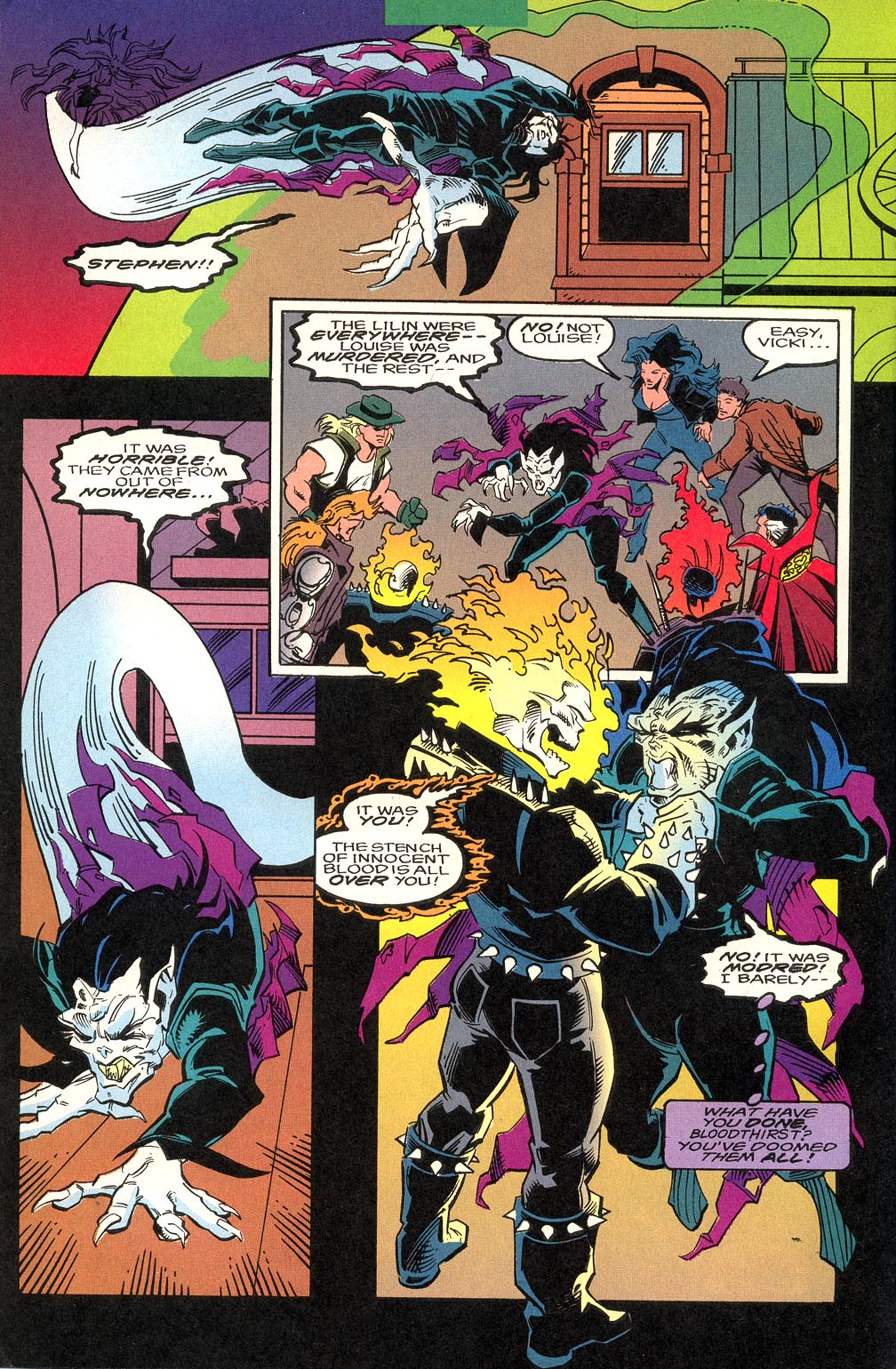 Read online Morbius: The Living Vampire (1992) comic -  Issue #16 - 5