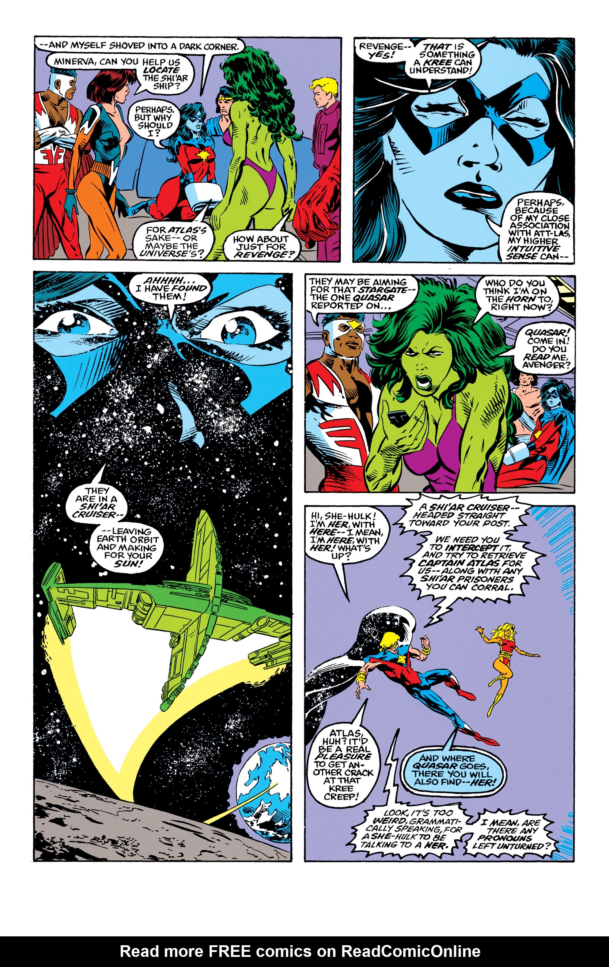 Read online Avengers Epic Collection: Operation Galactic Storm comic -  Issue # TPB (Part 2) - 98