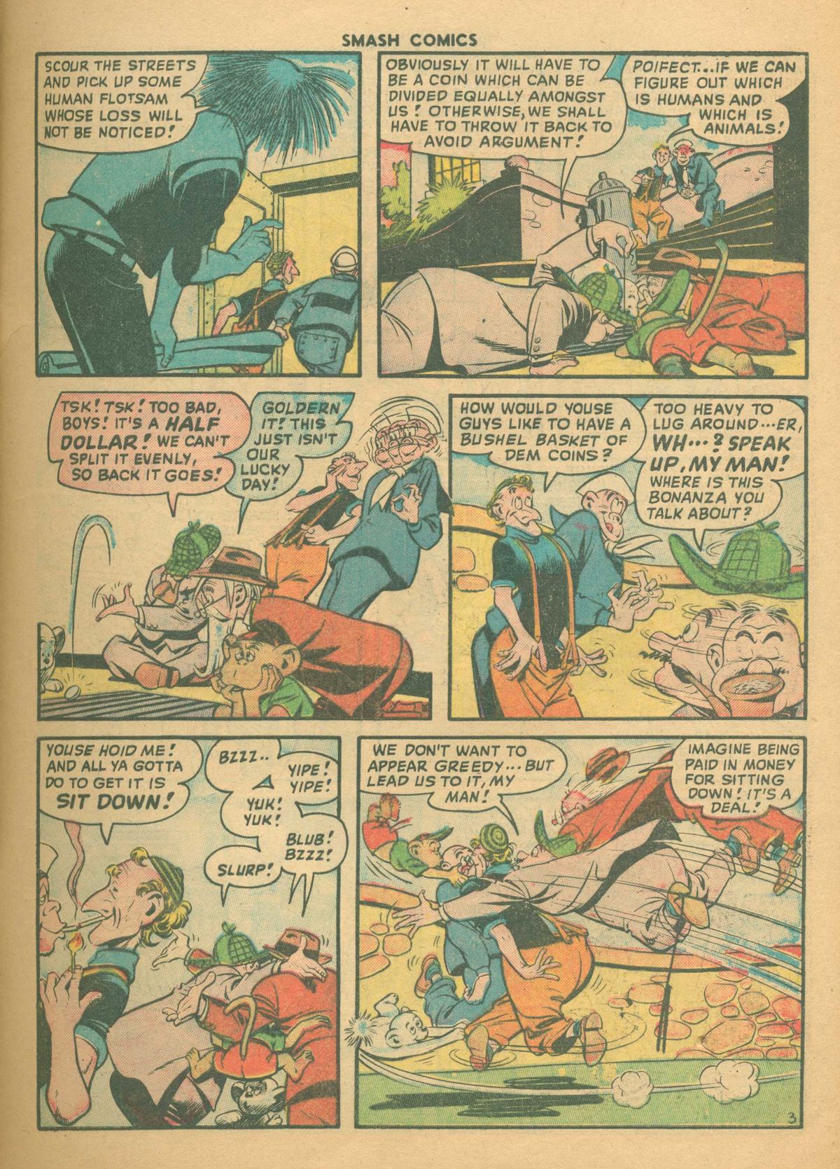 Read online Smash Comics comic -  Issue #79 - 5