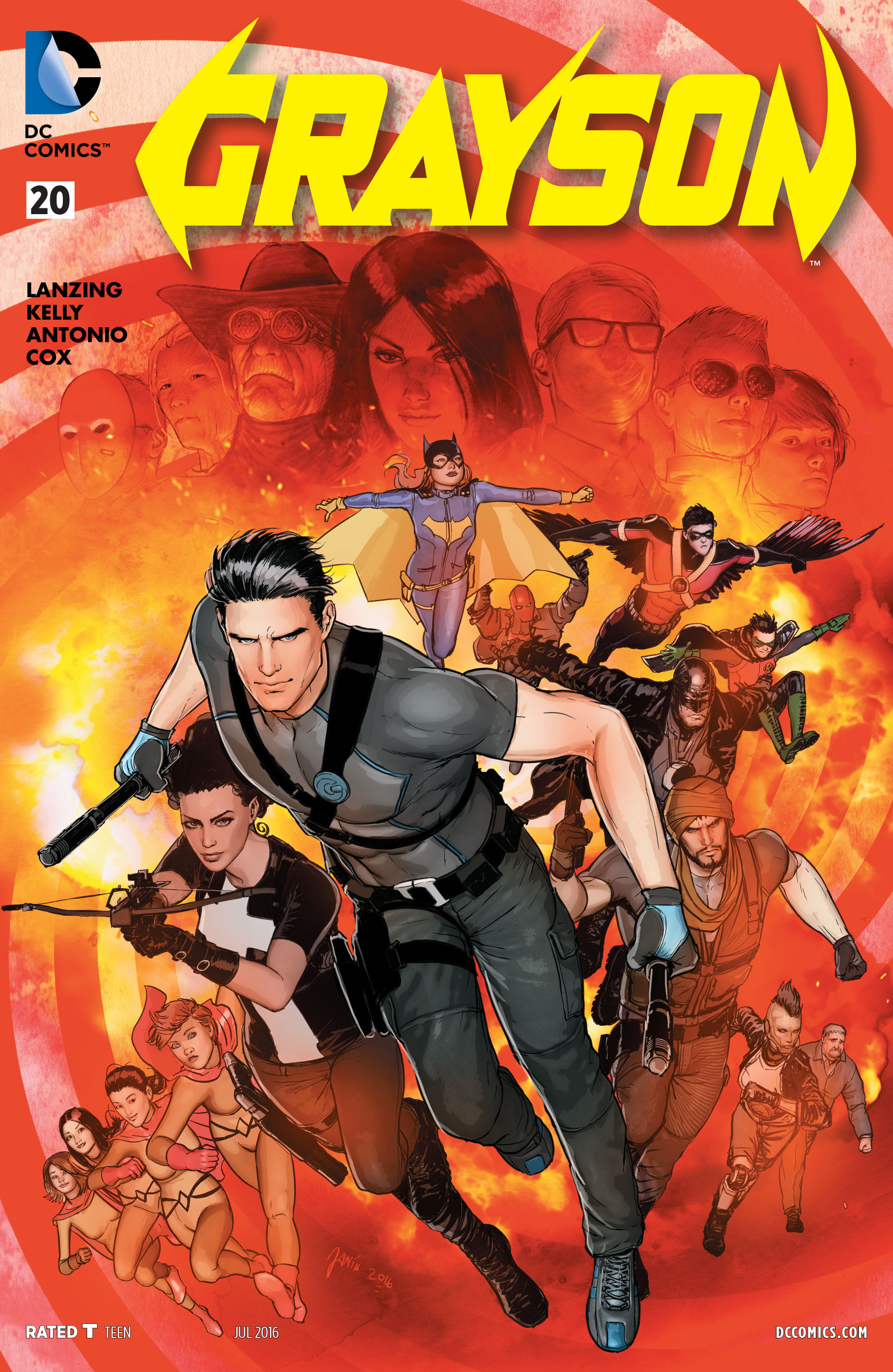 Read online Grayson comic -  Issue #20 - 1