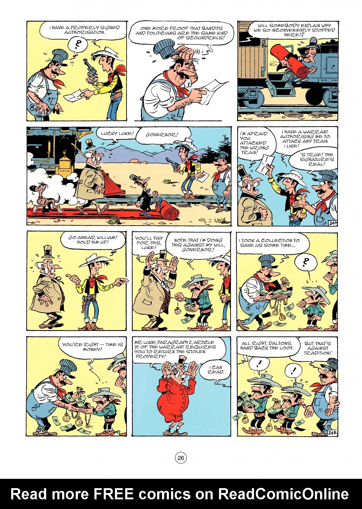Read online A Lucky Luke Adventure comic -  Issue #49 - 26