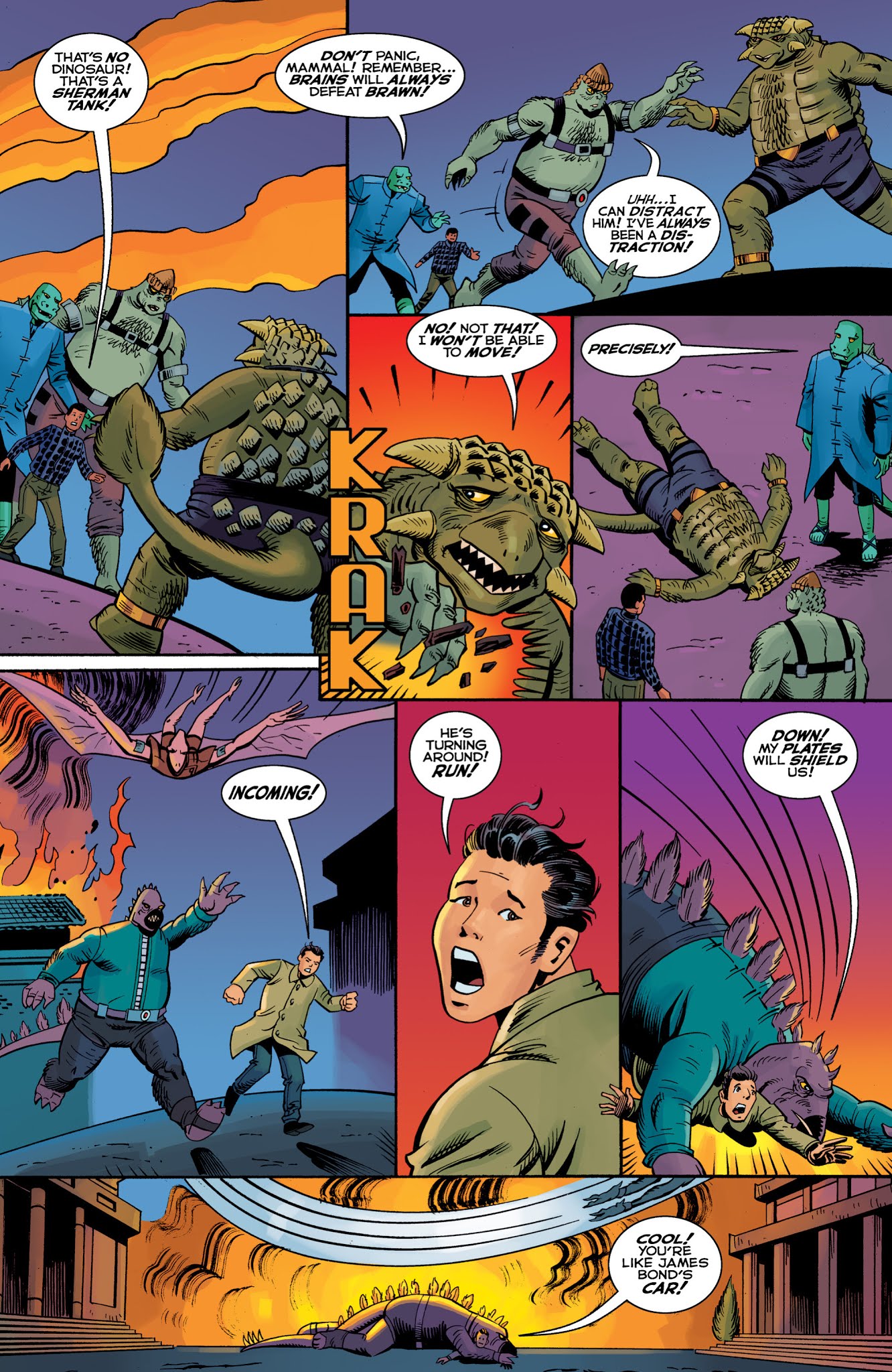 Dinosaucers Issue 4 Read Dinosaucers Issue 4 comic online in high