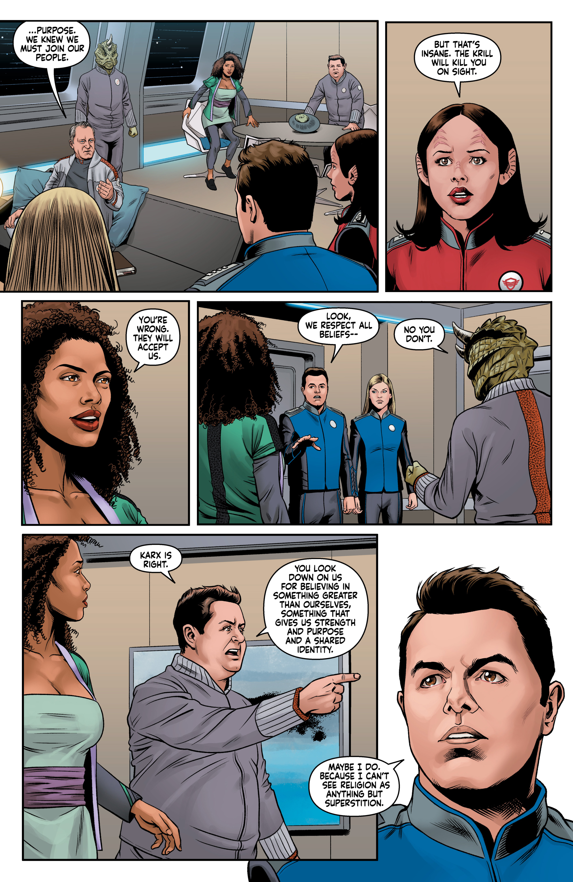 Read online The Orville comic -  Issue # _TPB - 71