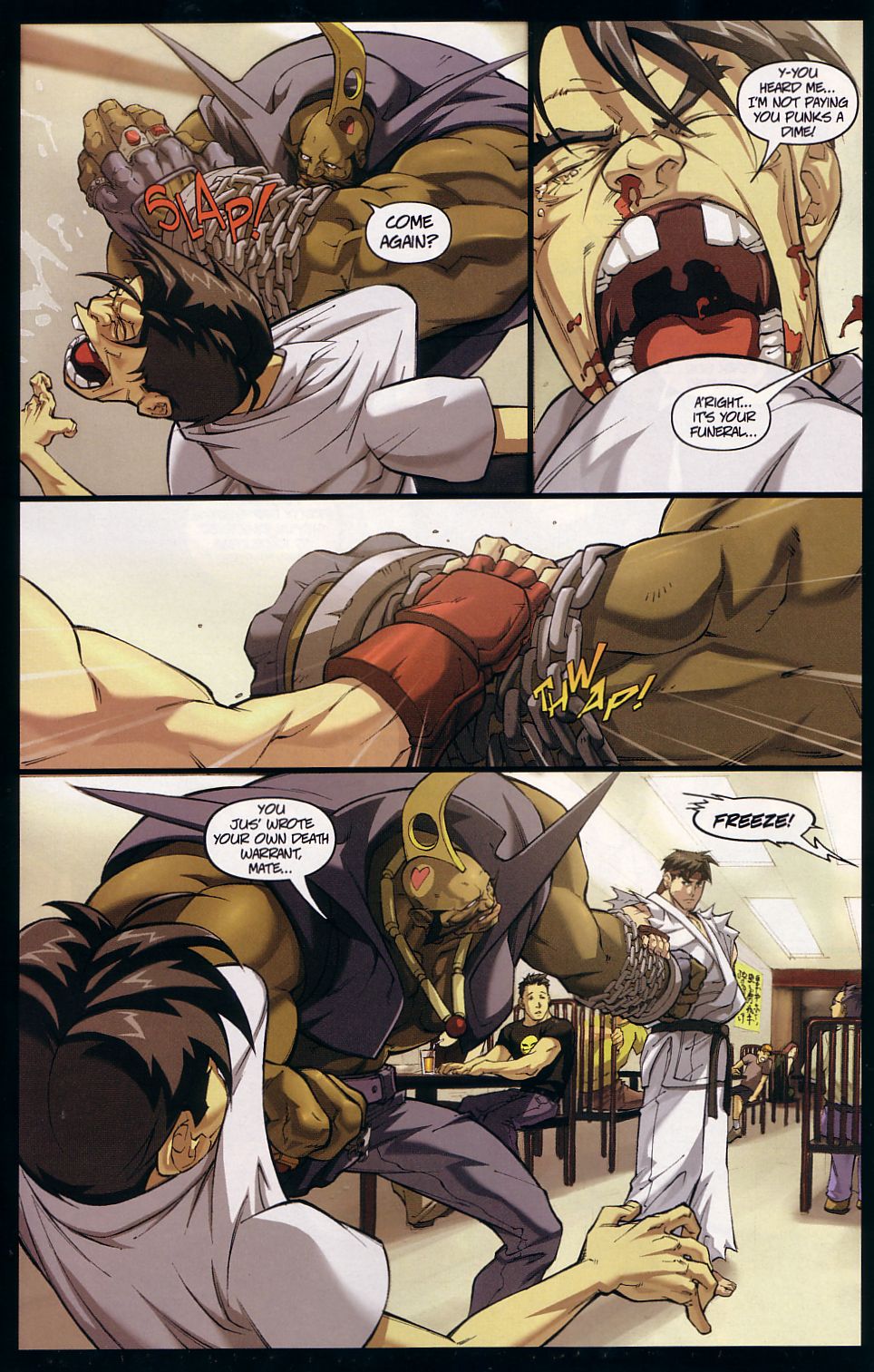 Read online Street Fighter (2003) comic -  Issue #1 - 15