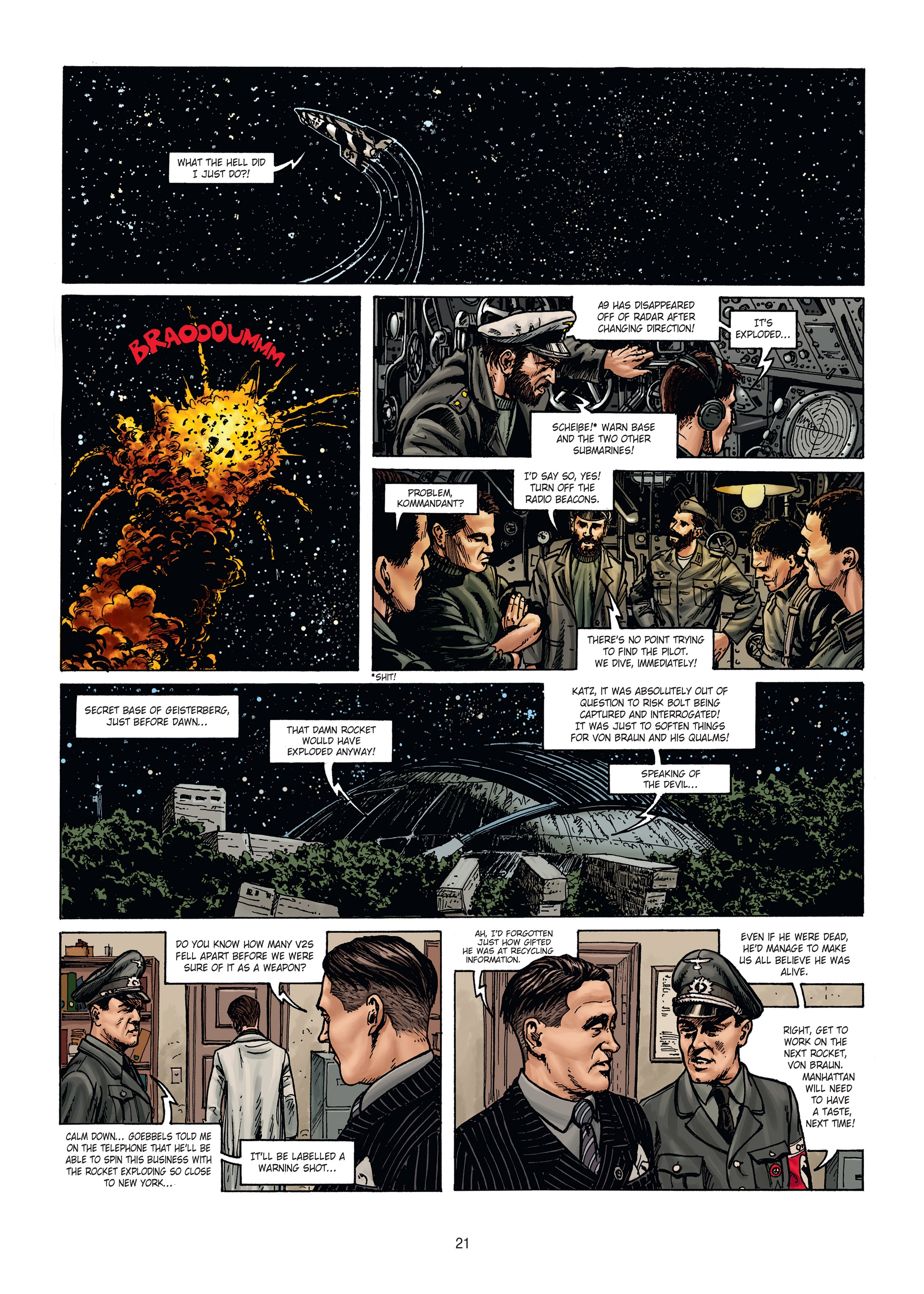Read online Wunderwaffen comic -  Issue #10 - 21