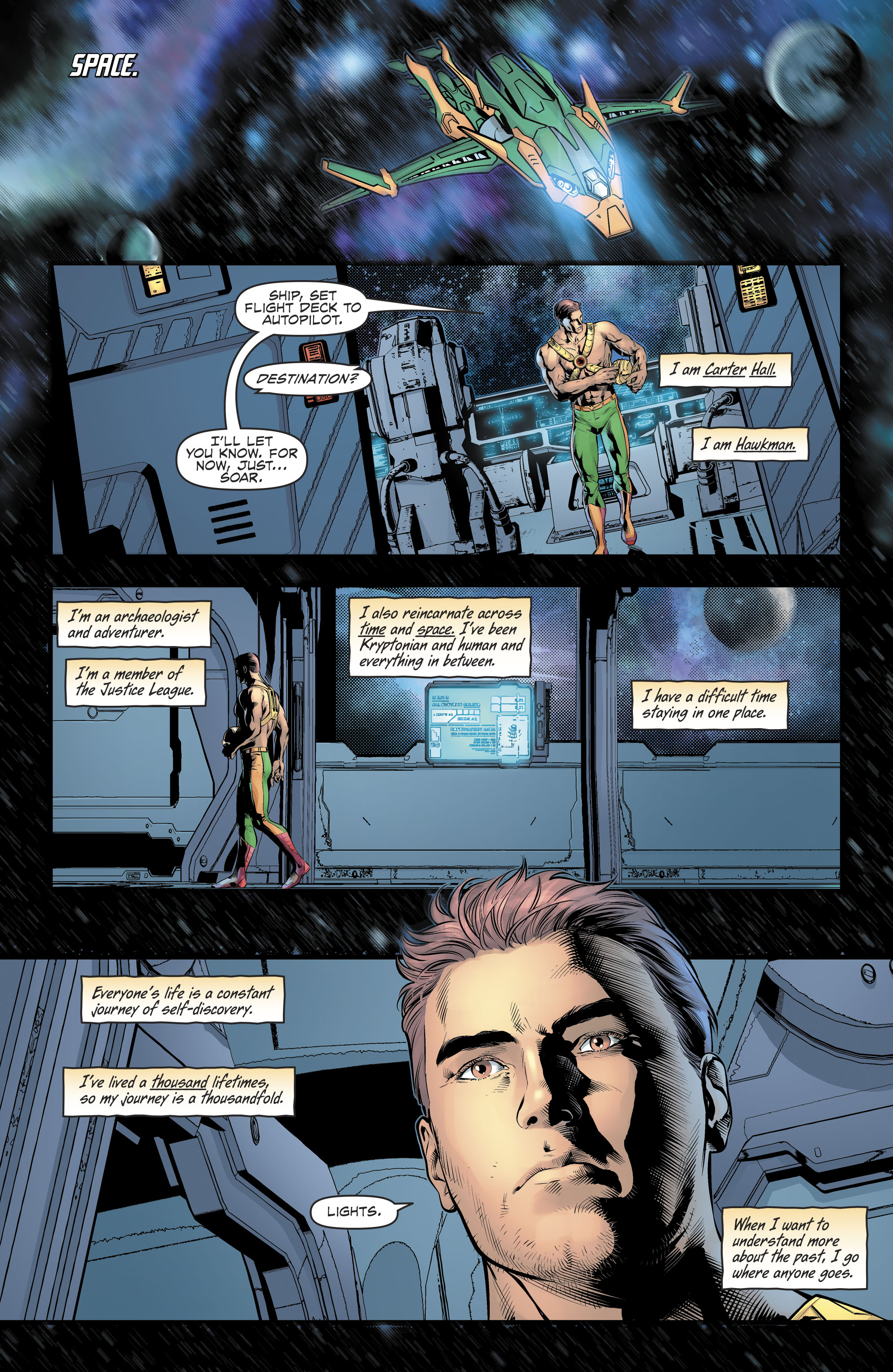 Read online Hawkman (2018) comic -  Issue #13 - 3