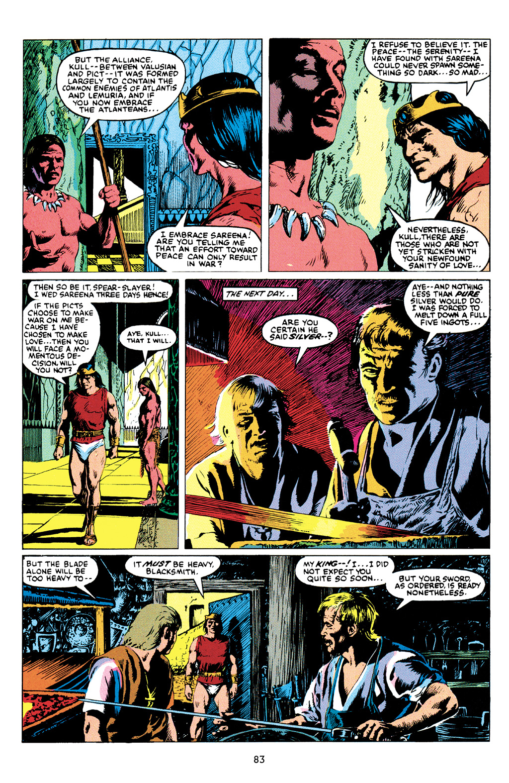 Read online The Chronicles of Kull comic -  Issue # TPB 4 (Part 1) - 82